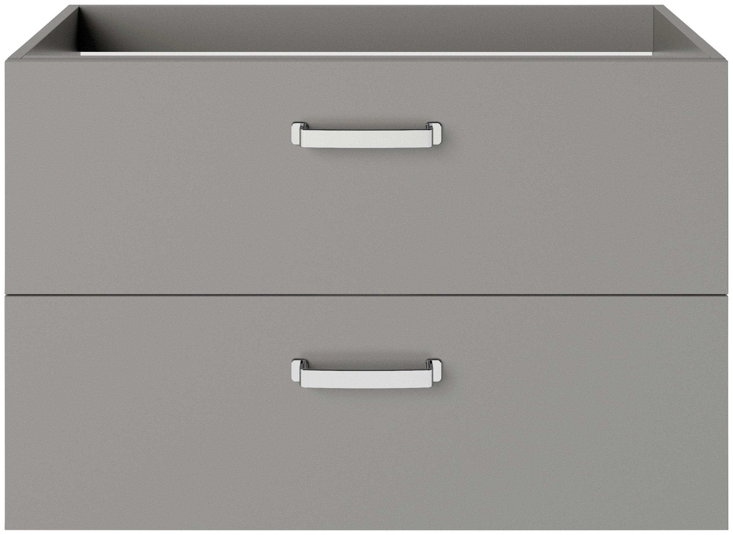 welltime Waschtisch »Cosmo«, Breite 80cm, mit Keramik Waschbecken, Badmöbel, Waschplatz eiche