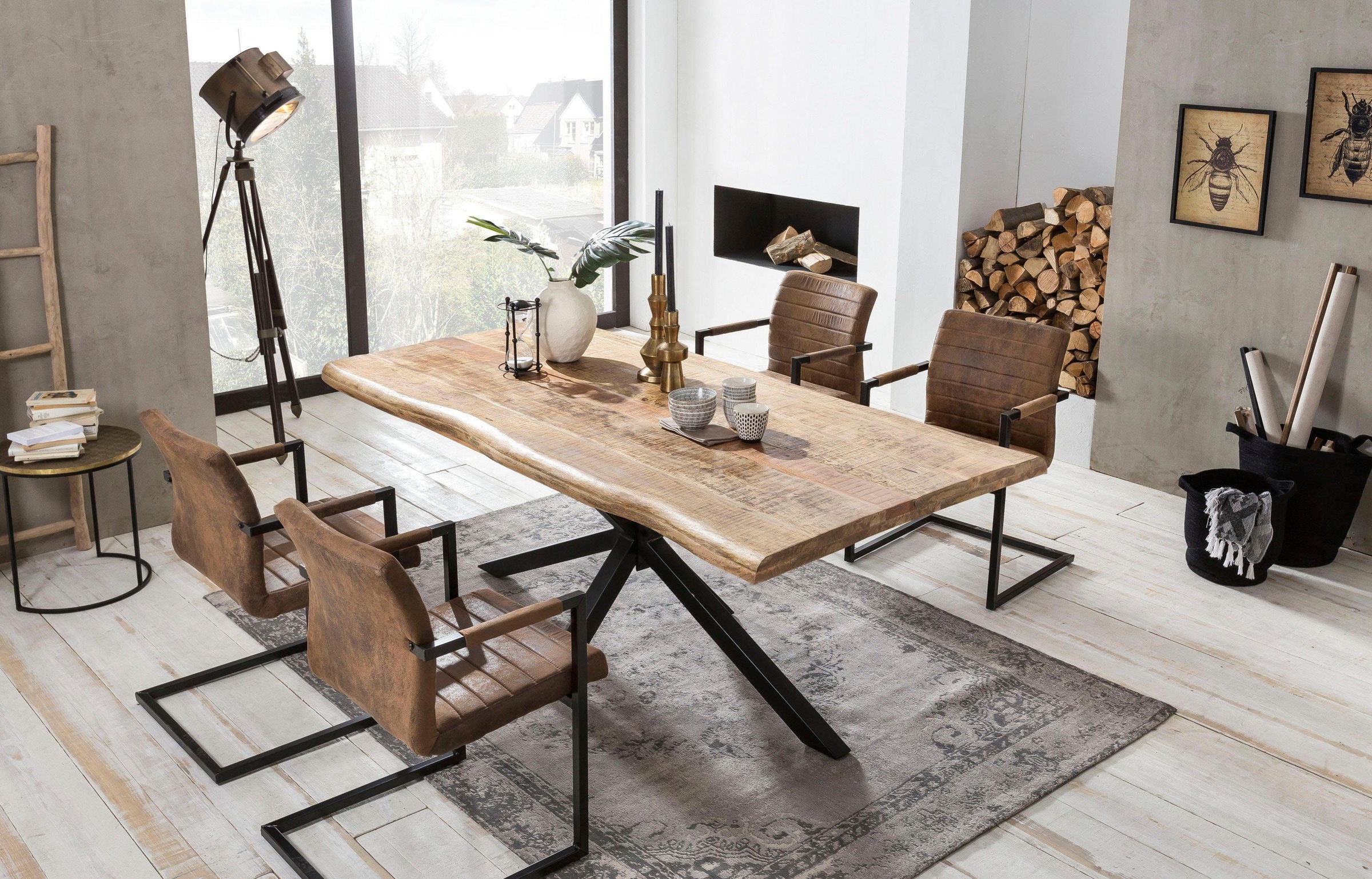 SIT Esstisch "Tops&Tables", mit Baumkante wie gewachsen günstig online kaufen