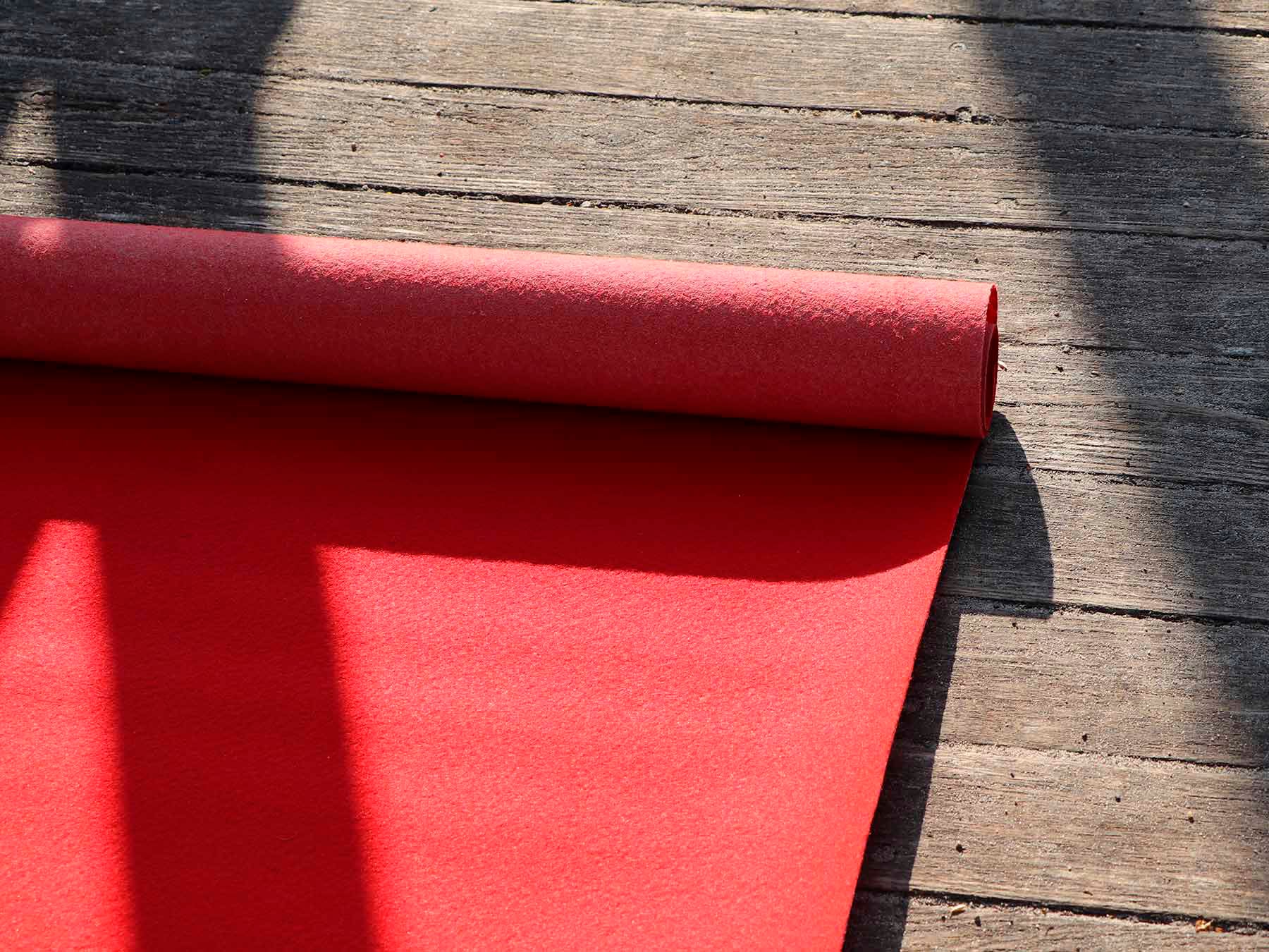 Primaflor-Ideen in Textil Läufer »PODIUM«, rechteckig, 2,6 mm Höhe, Breite 100 cm, robuster Nadelfilz, Uni-Farben