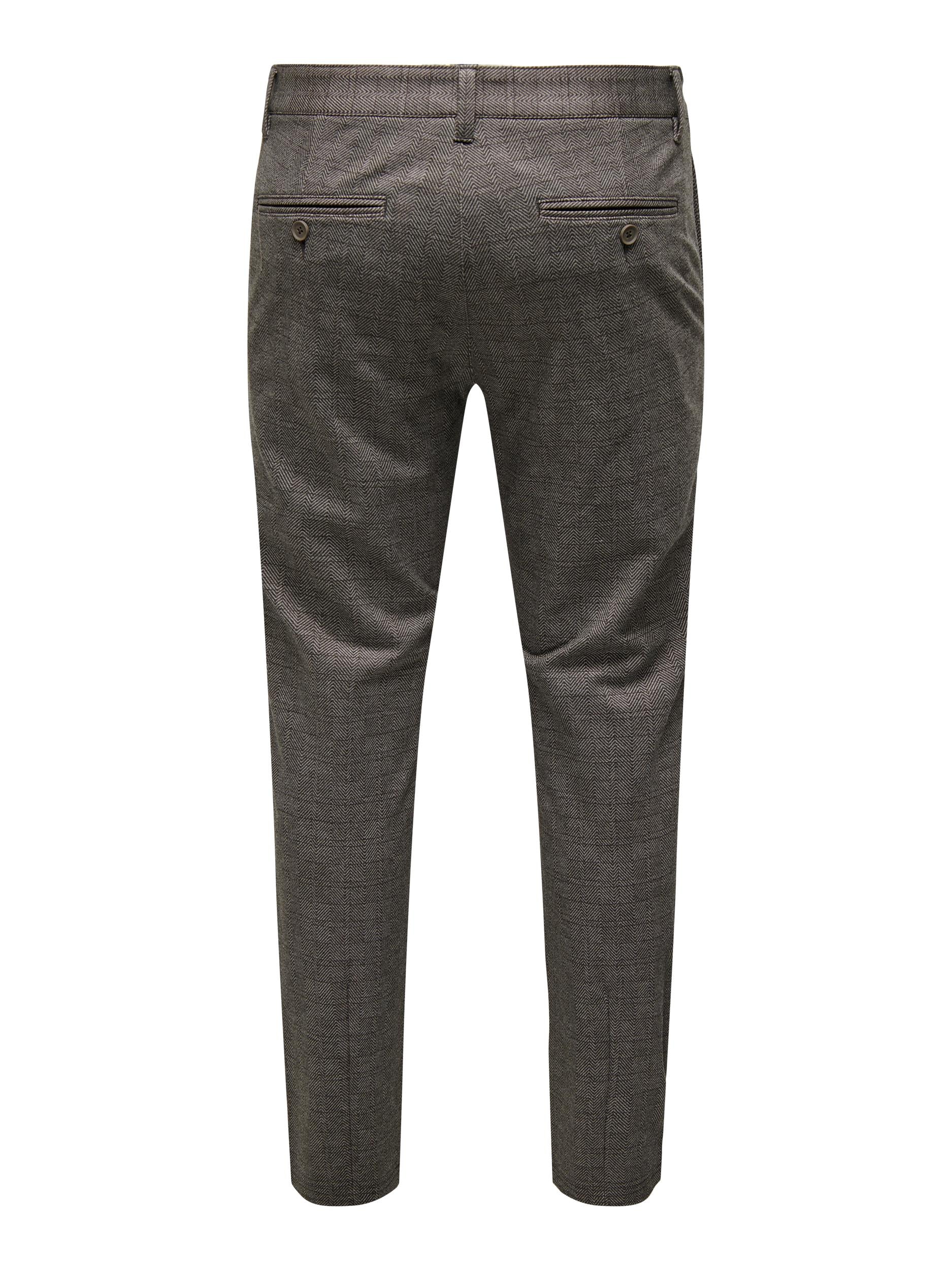 ONLY & SONS Chinohose »ONSMARK PANT HERRINGBONE PRINT GW 3361BF«