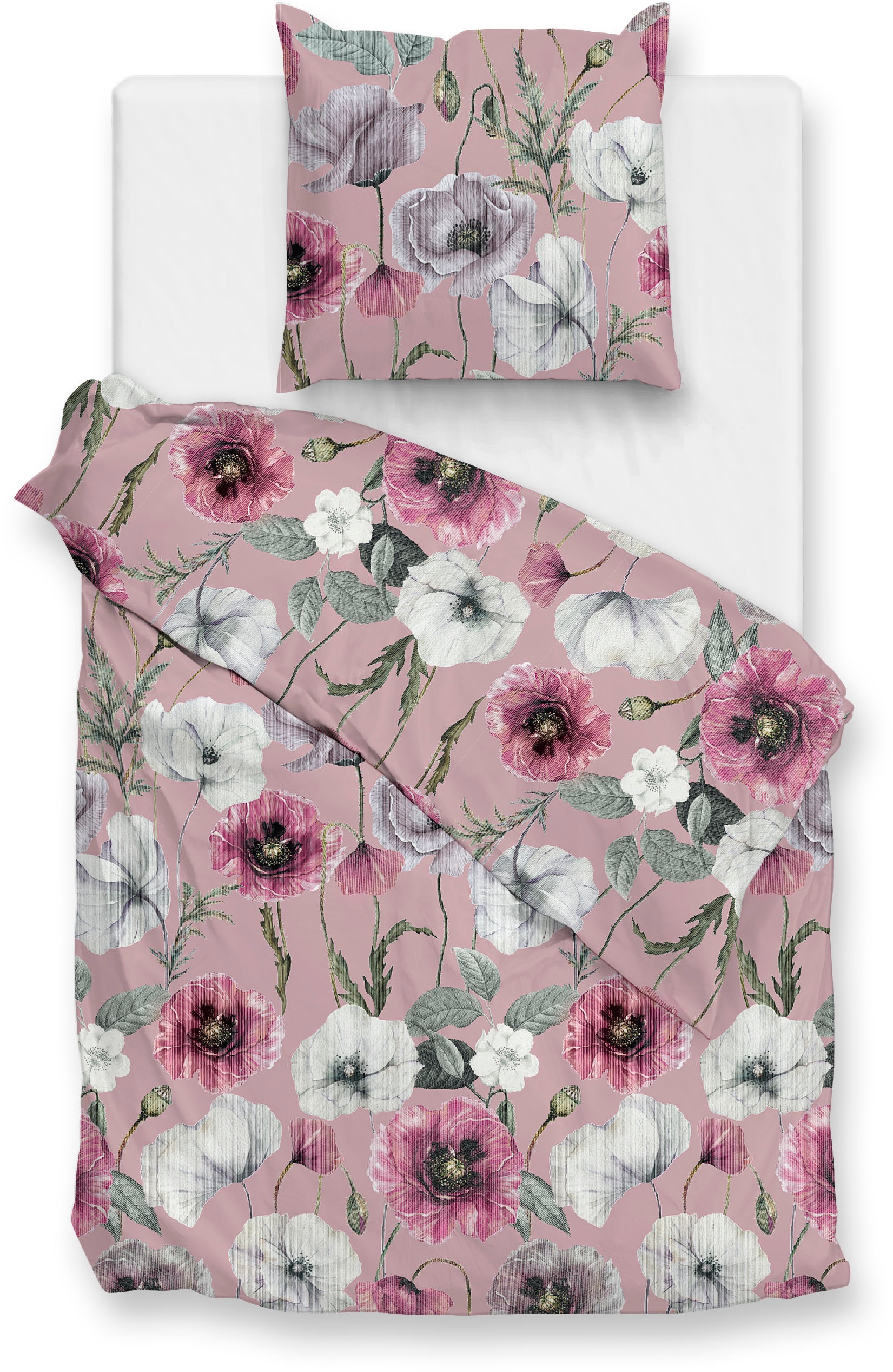 ZO HOME Bettwäsche »Gioia« 2 Stk. tlg. Bettwäsche aus 100% Baumwolle, hochwertiges Flanell