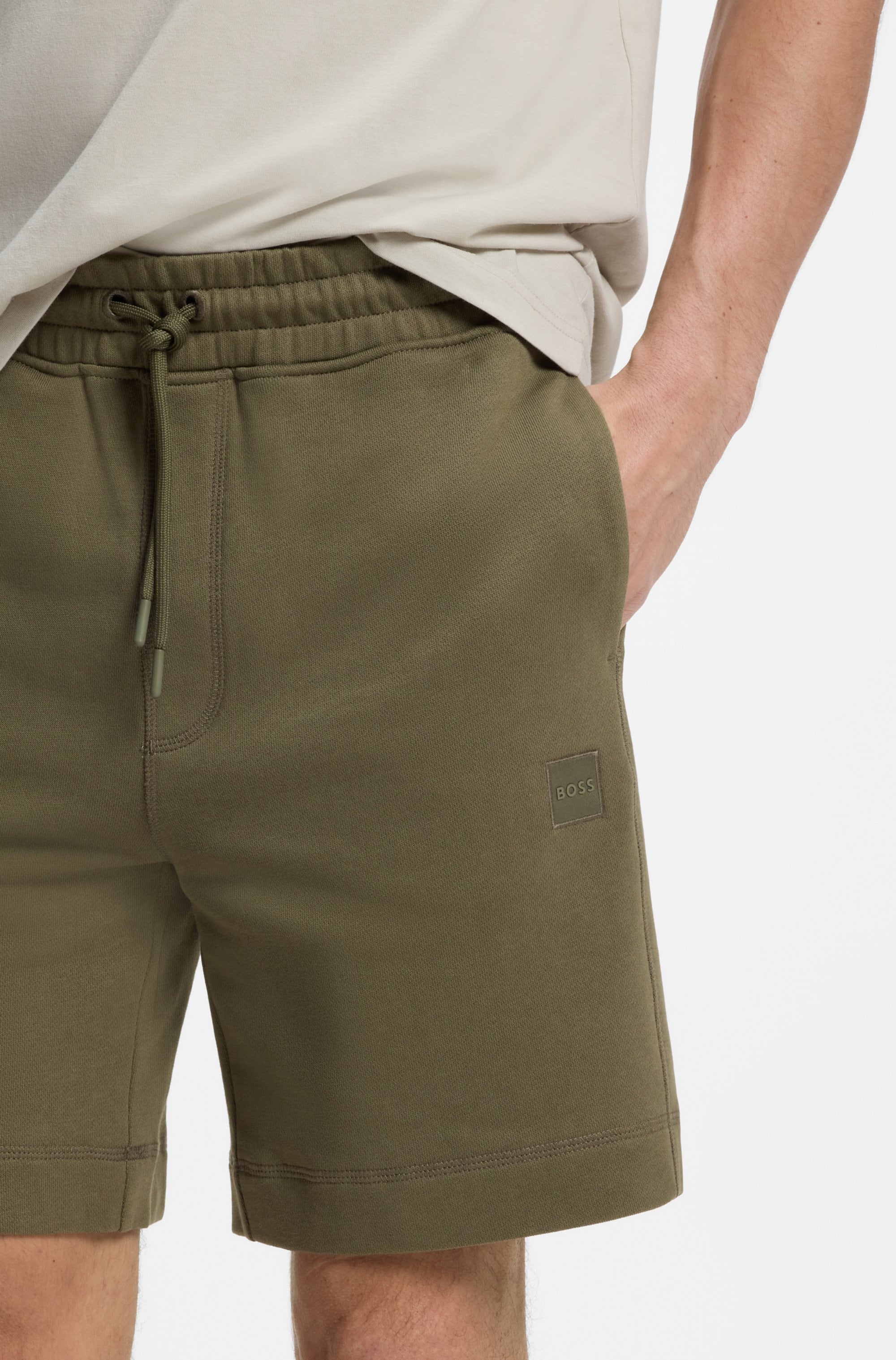 BOSS ORANGE Sweatshorts »Sewalk«  mit BOSS Markenlabel