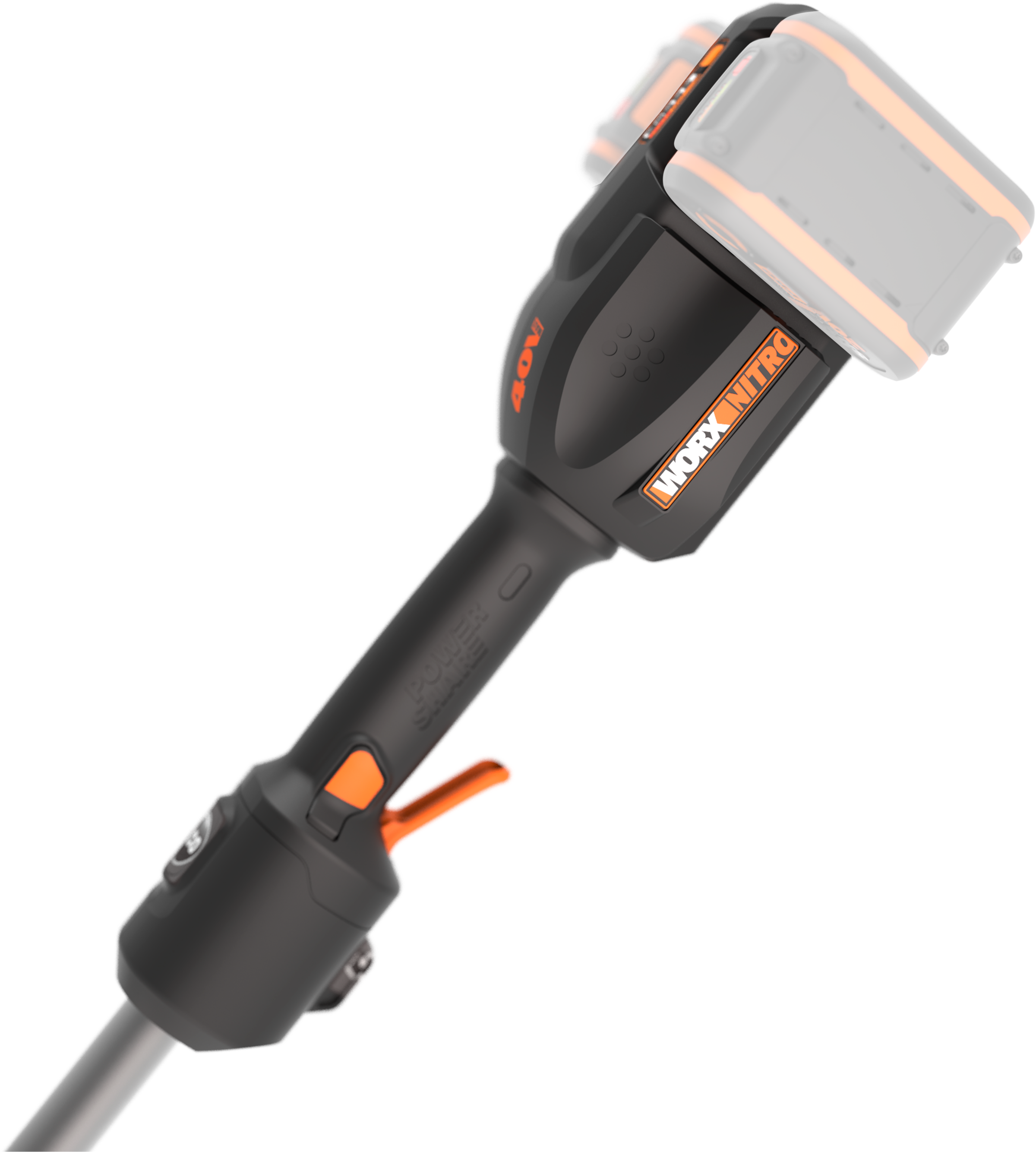 Worx Akku-Rasentrimmer »Nitro WG185E.9«, bürstenloser Motor, max. 4m Fadenlänge, ohne Akku und Ladegerät