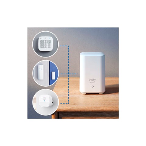 eufy Smart-Home-Station »Sensor Kit(Homebase 2+2*entry sensor+1 keypad+1 motion sensor)«