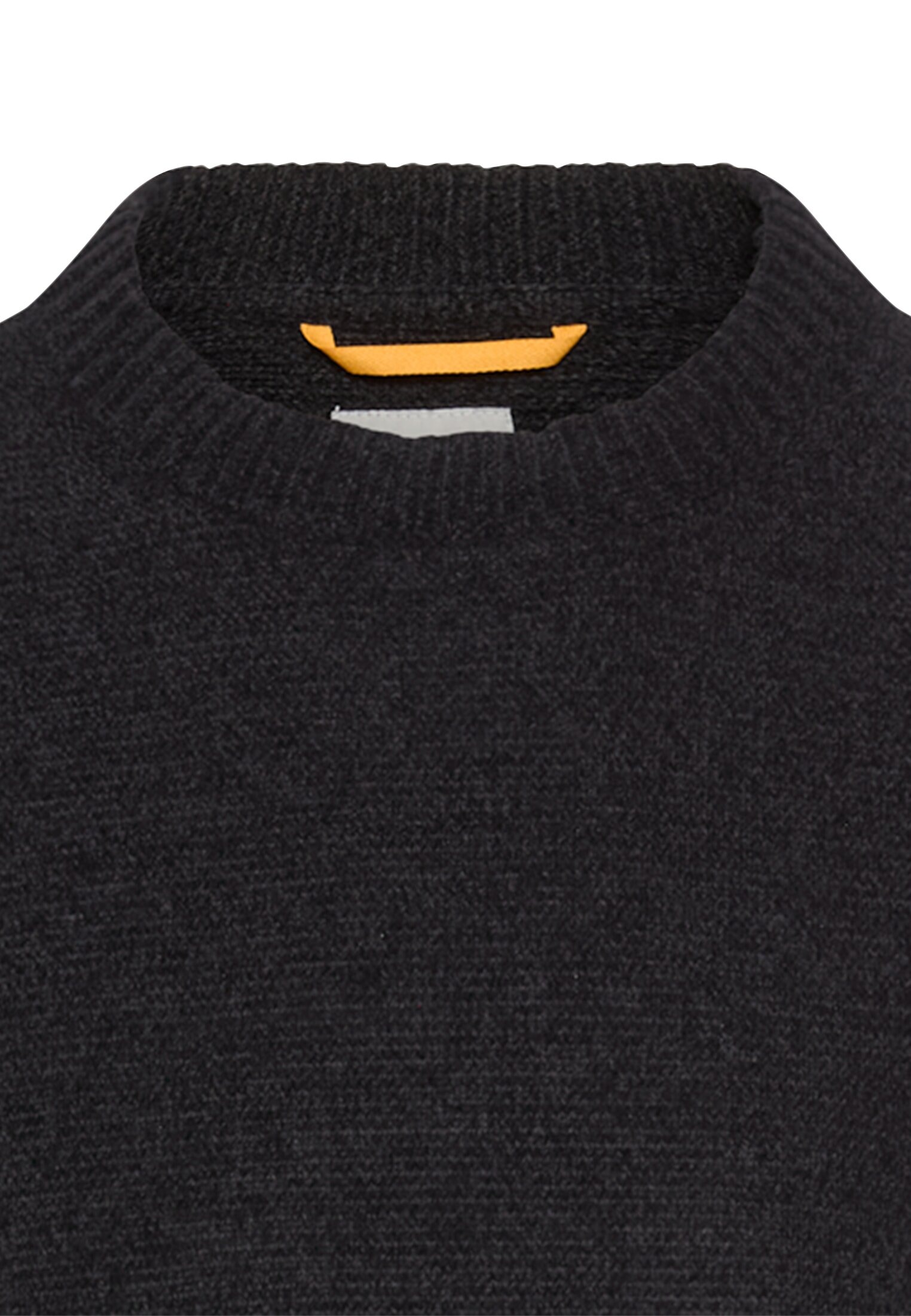 camel active Strickpullover, mit Rundhalsausschnitt