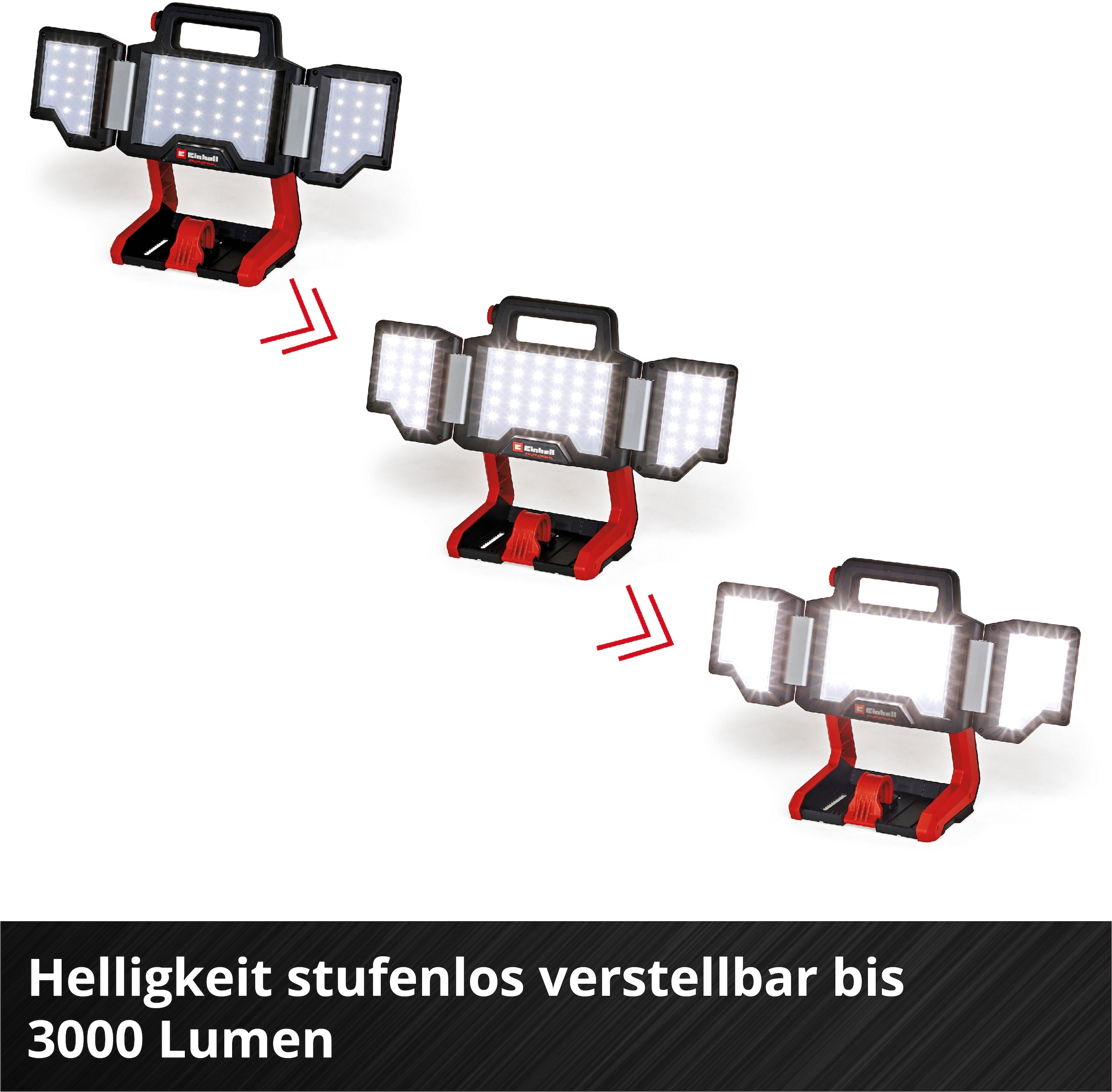 Einhell LED Arbeitsleuchte »Akku-Lampe TP-CL 18/3000 Li - Solo«, Mitglied der Power X-Change Familie, ohne Akku