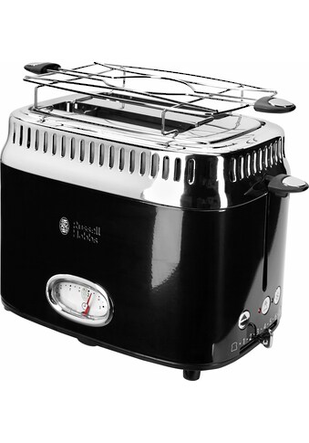 RUSSELL HOBBS Toaster »21681-56«, 2 kurze Schlitze, 1300 W, Retro Classic Noir kaufen