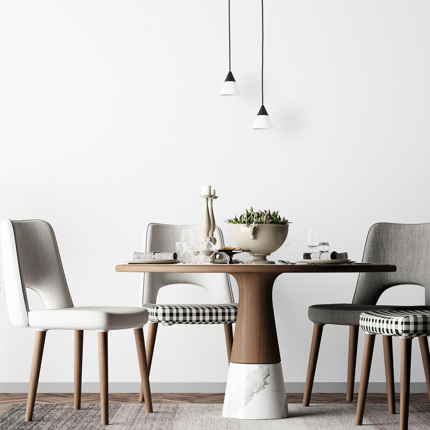 Paco Home Pendelleuchte »CLEA«, LED Hängelampe Wohnzimmer Esszimmer Küchenl günstig online kaufen
