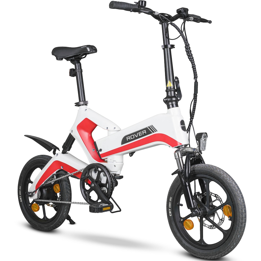 ROVER E-Bike »Fold E-Bike FFR 701«, 1 Gang, Heckmotor 250 W