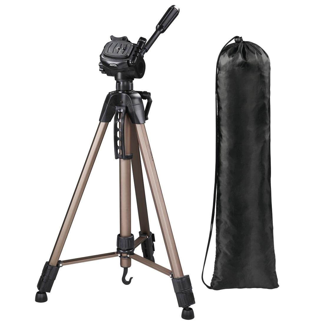 Hama Dreibeinstativ »Stativ Dreibeinstativ Reisestativ m. 3-Wege-Kopf Star 62«, Fotostativ Aufbauhöhe 64-160cm