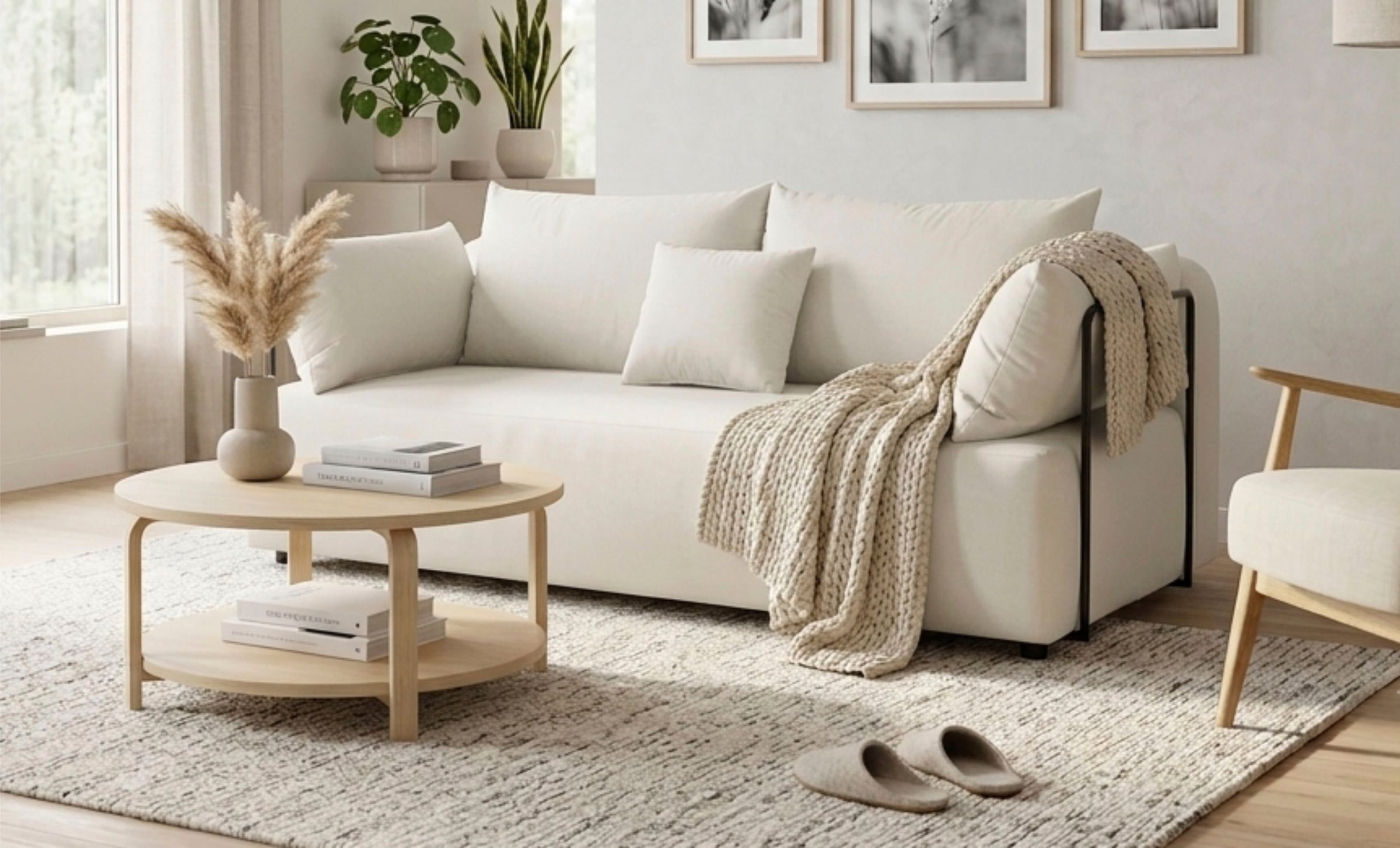 COLLECTION AB Schlafsofa »Maria« Bettfunktion,Bettkasten,Bonnelfederkern,Moderne Armlehnen aus Metall