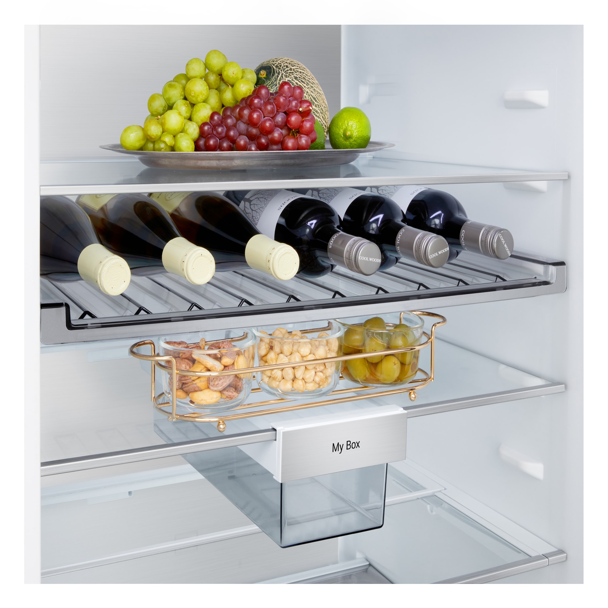 LG Kühl-/Gefrierkombination Serie 7 »GBBS726AEV« 203 cm hoch 59,7 cm breit Perfekter, passgenauer Einbau dank frontaler Luftzufuhr und Abluft