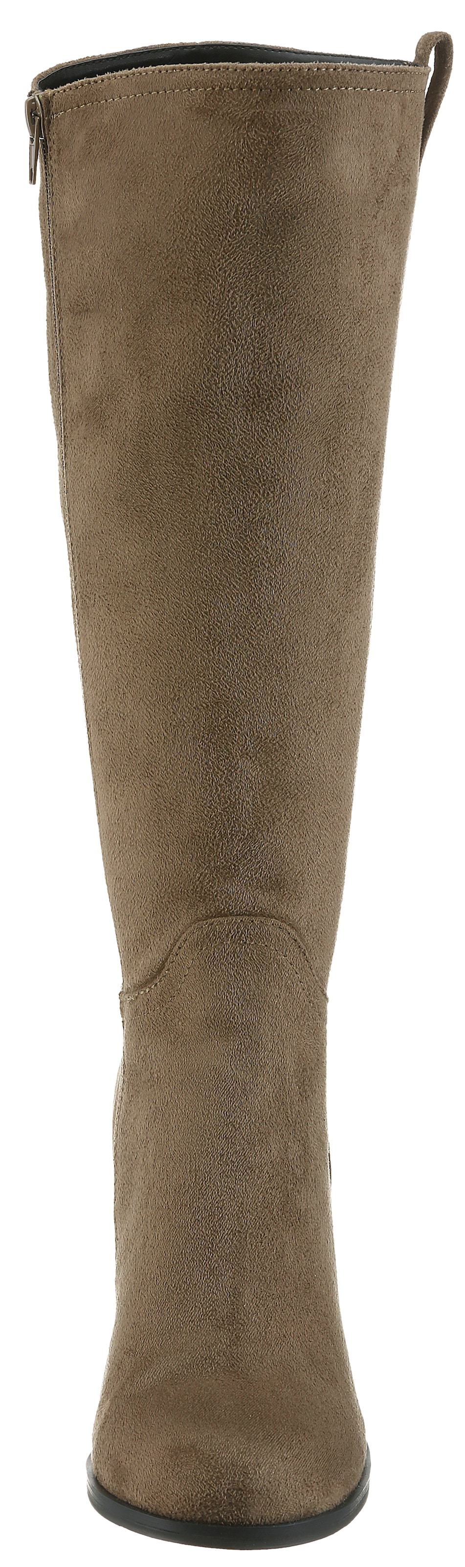 Aniston SHOES Stiefel  Stiefelette, Langschaftstiefel mit Reißverschluss- NEUE KOLLEKTION