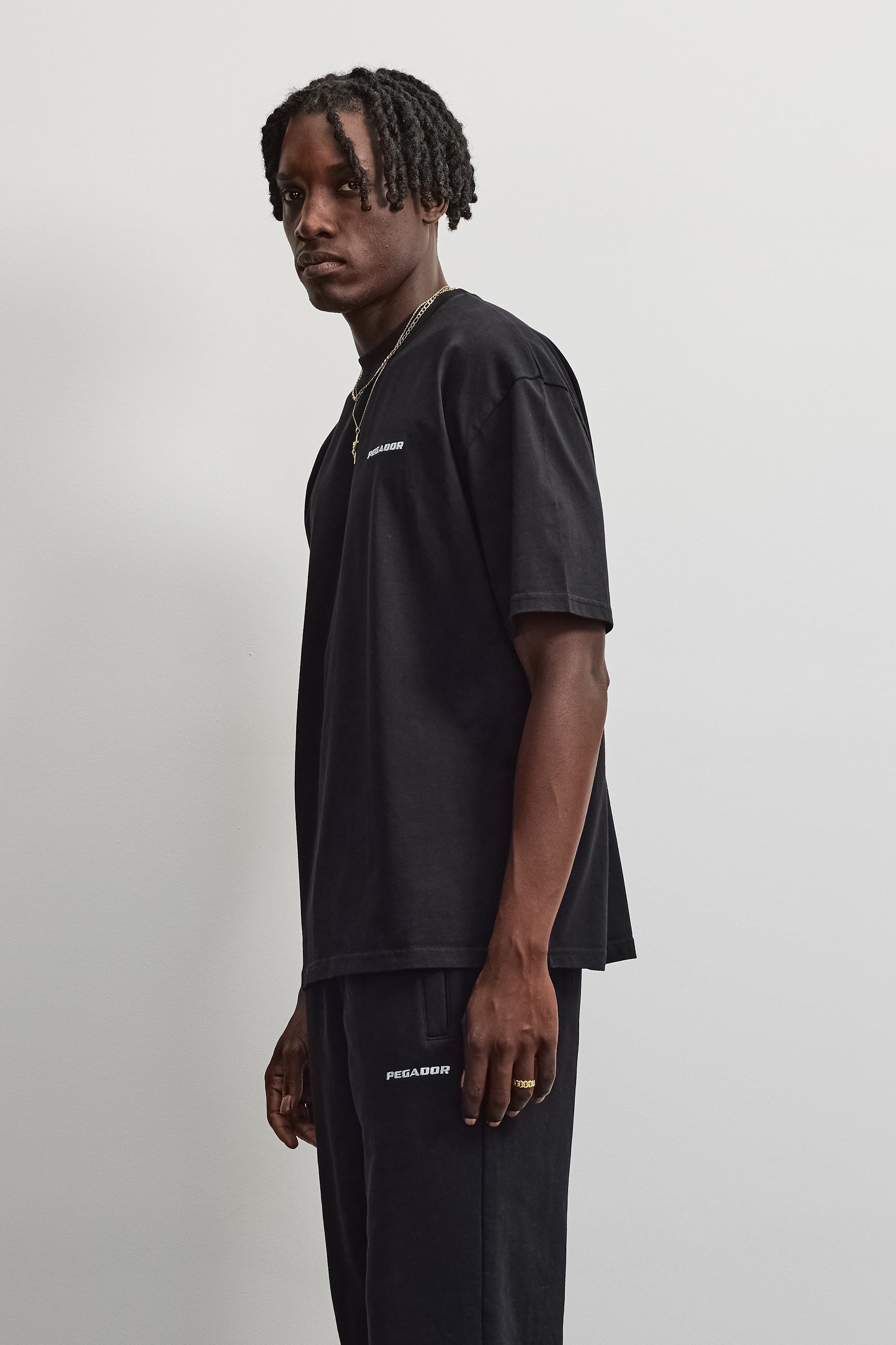 PEGADOR T-Shirt »LOGO OVERSIZED TEE« Baumwolle, oversize