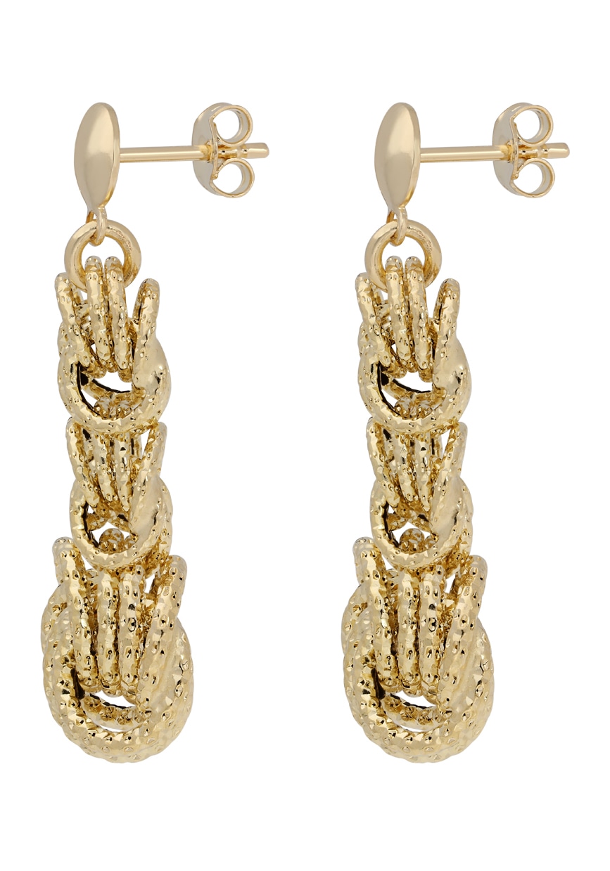 Firetti Paar Ohrstecker »Schmuck Geschenk Gold 585 Ohrschmuck Königskette«