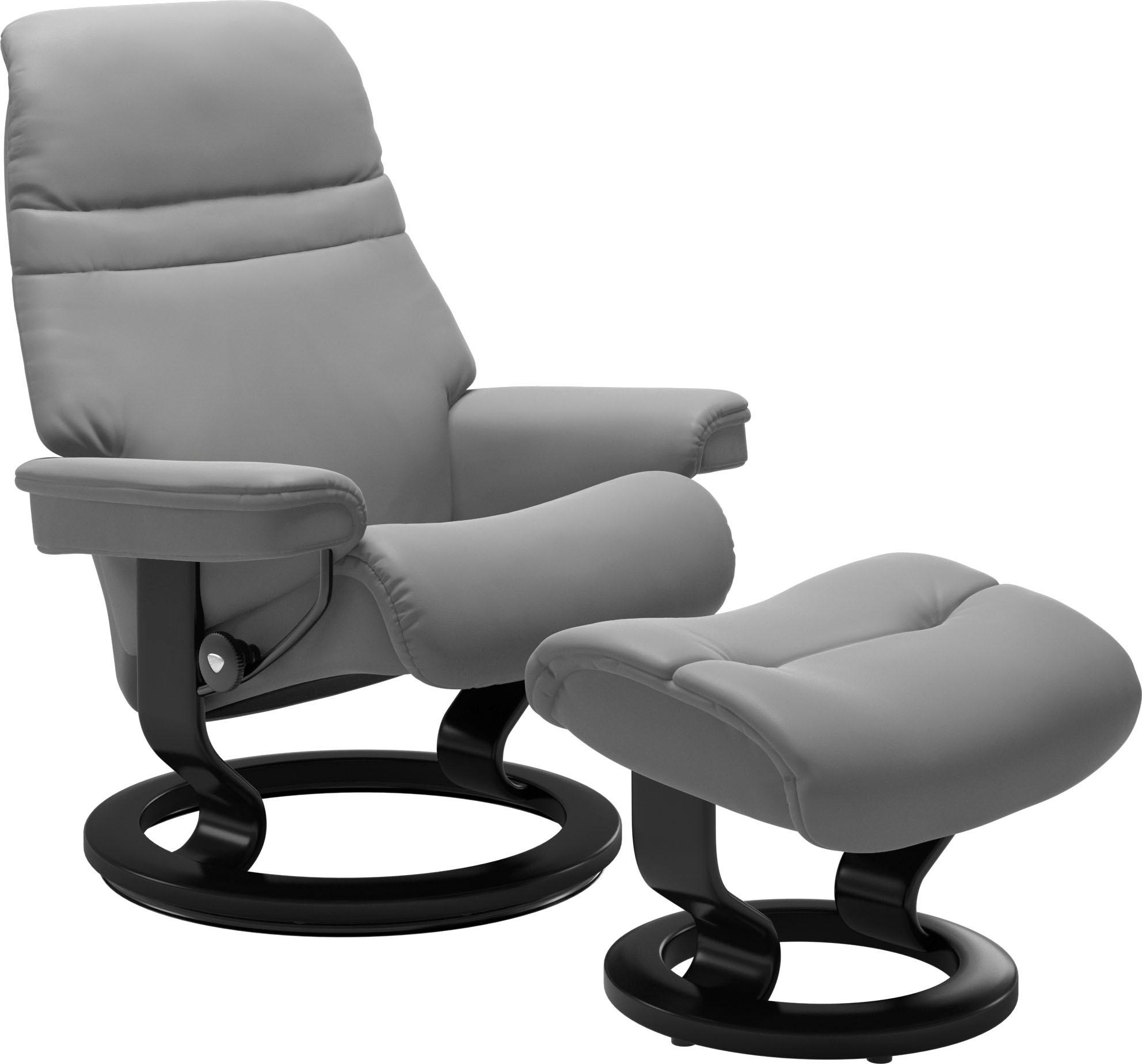 Stressless Fußhocker "Sunrise" mit Classic Base, Gestell Schwarz günstig online kaufen