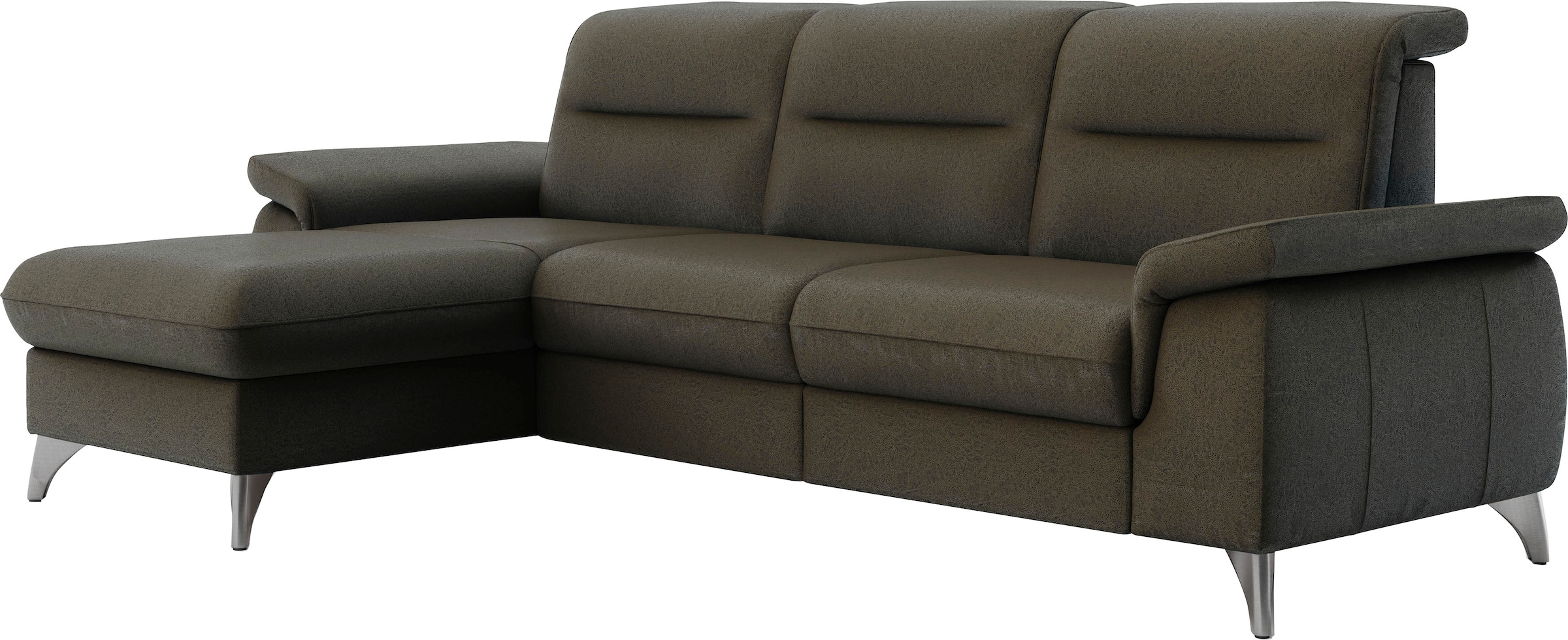 sit&more Ecksofa »Astoria L-Form«, wahlweise mit motorischer Relaxfunktion
