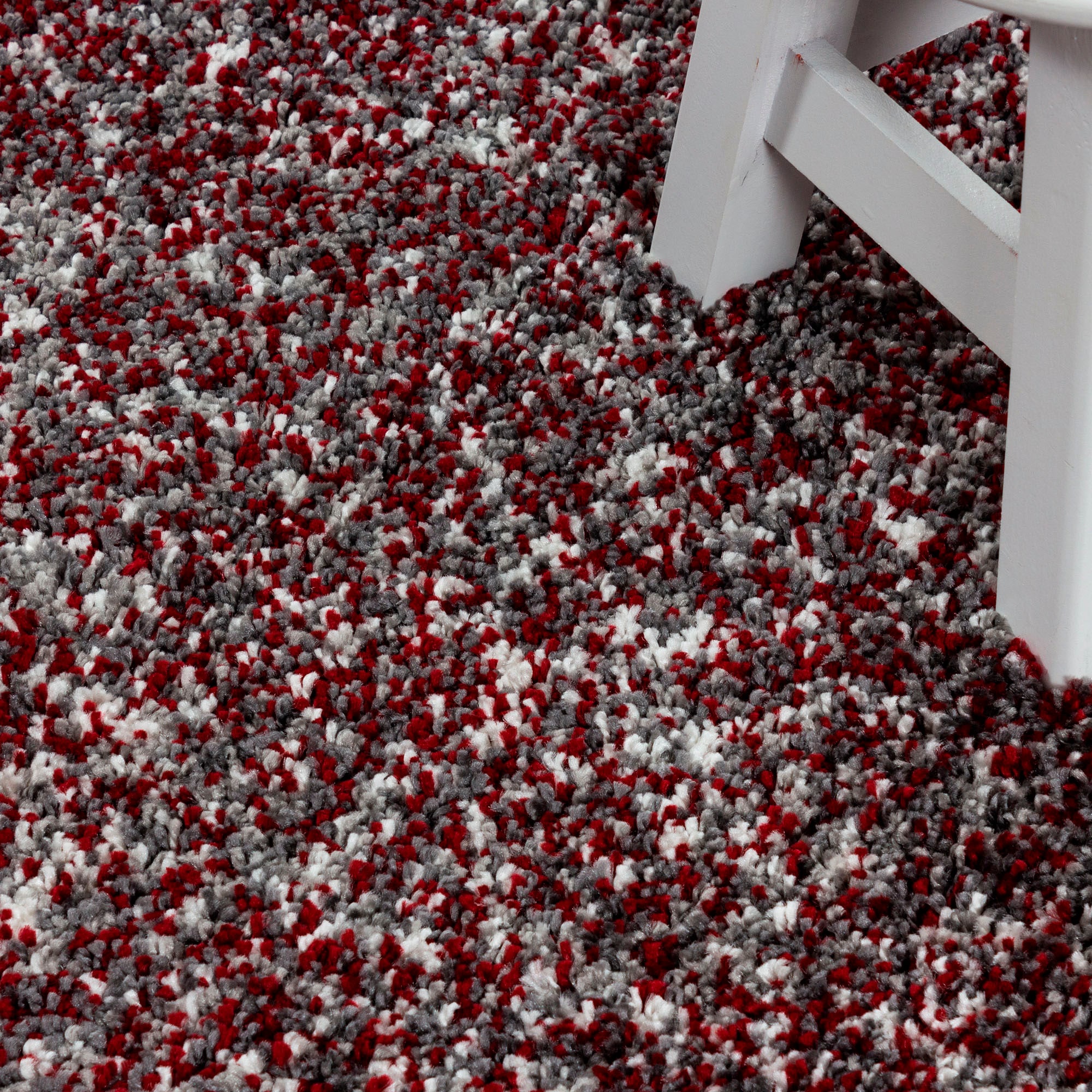 Ayyildiz Teppiche Hochflor-Teppich »Enjoy Shaggy«, rund, 50 mm Höhe, melierter Langflor, Wohnzimmer