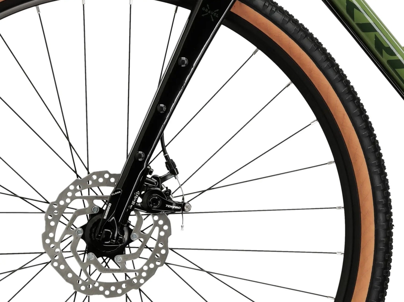 Kross Gravelbike »Gravelbike Esker 1.0 grün 20 Gänge«, 20 Gang, Shimano, GRX RX400 Schaltwerk, Kettenschaltung