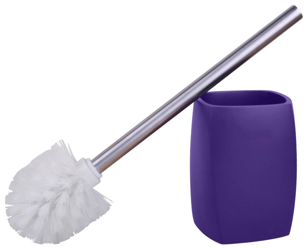 Sanilo Badaccessoire-Set »Wave Purple«, (Kombi-Set, 2 tlg.), bestehend aus Seifenspender und WC-Bürste, matt