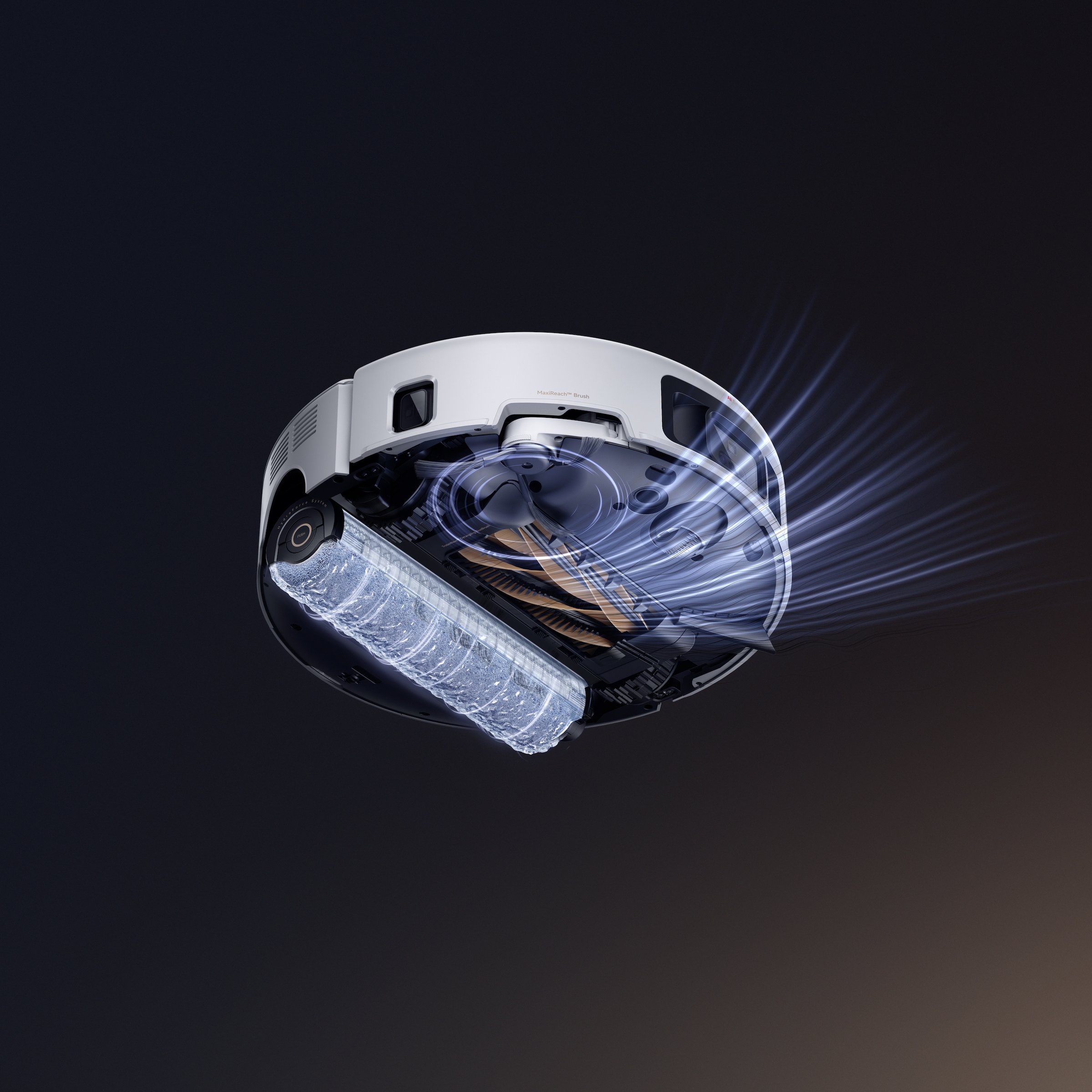 Mova Saugroboter »Z60 Ultra Roller Complete, App- & Sprachsteuerung,« Vollautomatische Basisstation, Anti-Verhedderungsbürste,