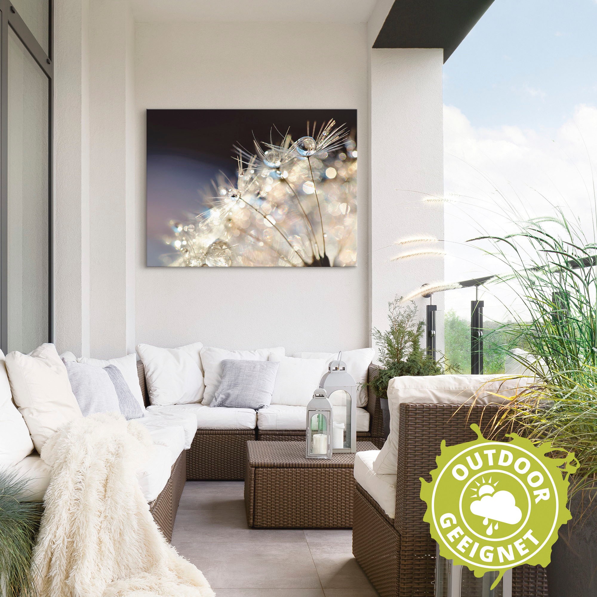 Artland Wandbild »Pusteblume Fantasie«, Blumen, (1 St.), als Alubild, Outdoorbild, Leinwandbild, Poster, Wandaufkleber