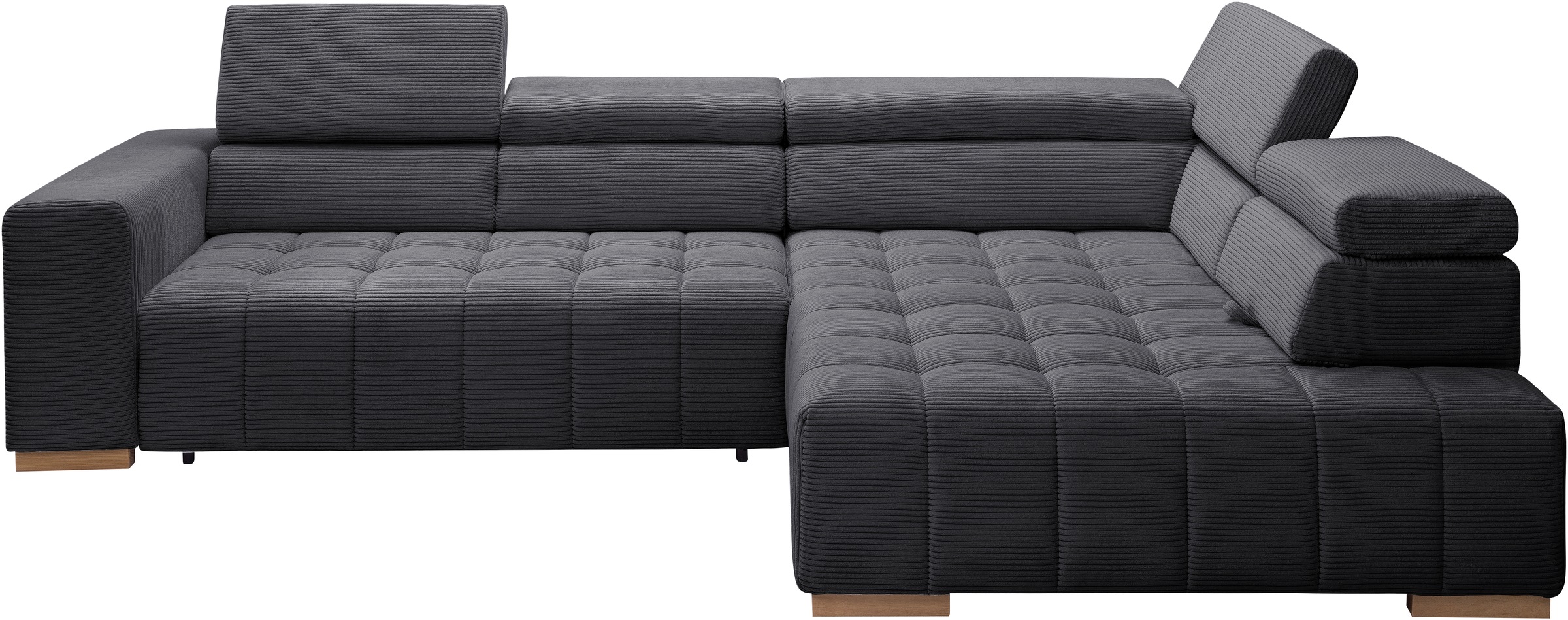 exxpo - sofa fashion Ecksofa »Elianos, hoher Sitzkomfort, aufwendige Kreuzs günstig online kaufen