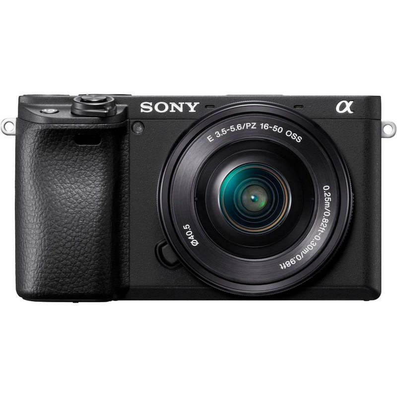 SONY Systemkamera »ILCE-6400LB - Alpha 6400 E-Mount«, 24, 2, Bluetooth NFC, inkl. 4K Video, 180° Klapp-Display, XGA OLED Sucher, L-Kit 16-50mm...