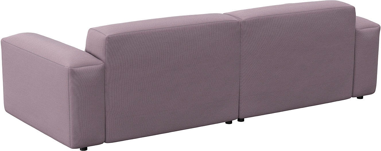 FLEXLUX Ecksofa »Lucera Chaislongue rechts oder links, L-Form, bequem«, modern & anschmiegsam, Kaltschaum, Stahl-Wellenunterfederung