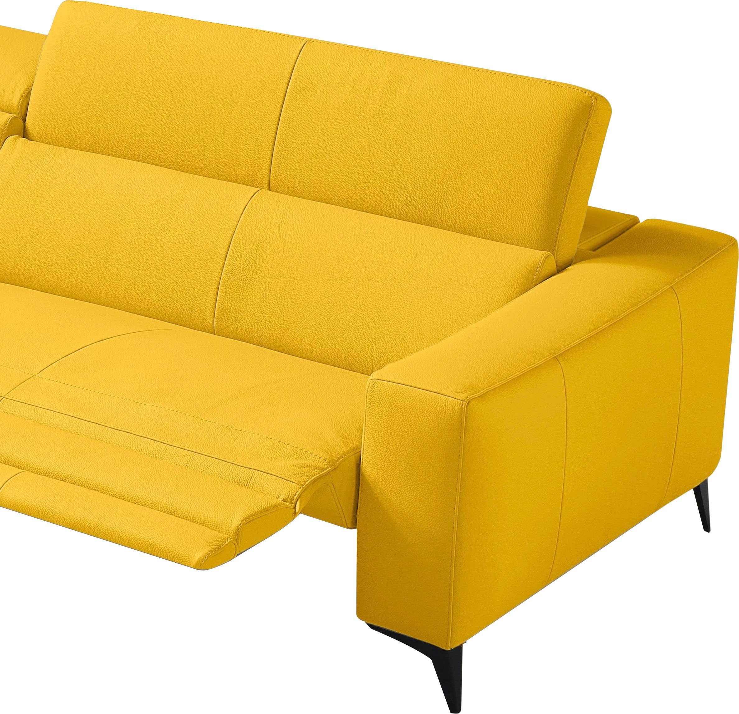 Egoitaliano Ecksofa »Edith, Designsofa mit hohem Sitzkomfort, L-Form«, inkl günstig online kaufen