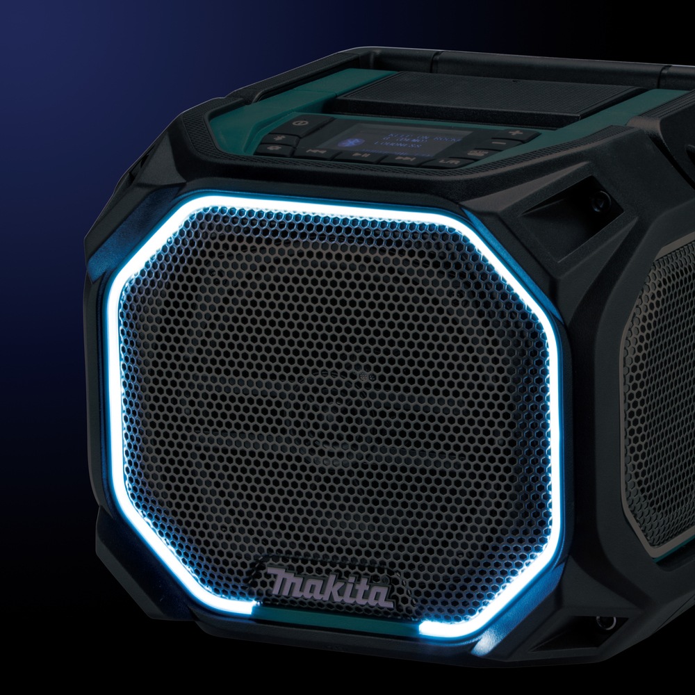 Makita Bluetooth-Lautsprecher »»MR014GZ««, (XGT • LXT • AC/DC • Bluetooth • Mikrofon), ohne Akku, ohne Ladegerät