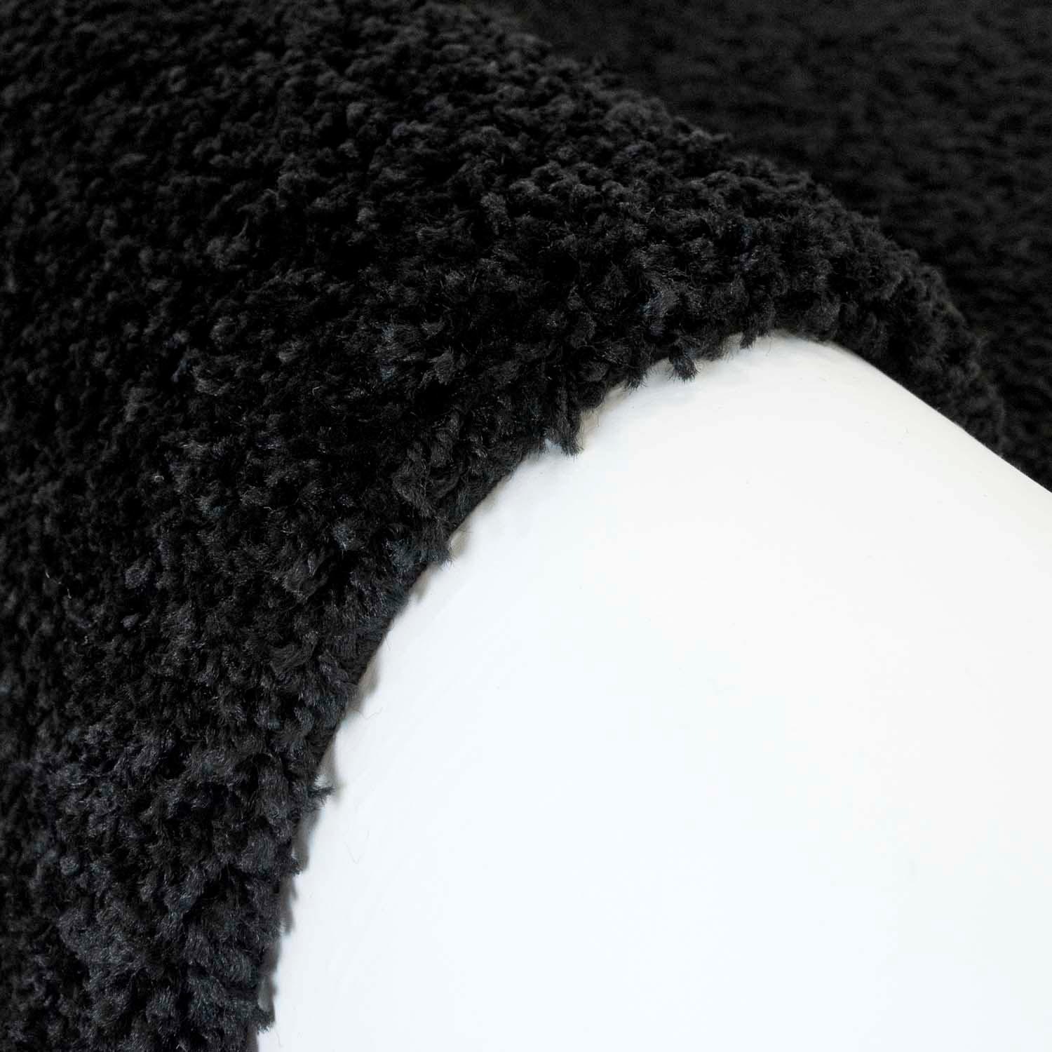 Carpet City Hochflor-Teppich »Shaggi uni 500«, rechteckig, 30 mm Höhe, Läufer, Shaggy, Uni, Langflor, weich, Wohnzimmer, Schlafzimmer, Kinder