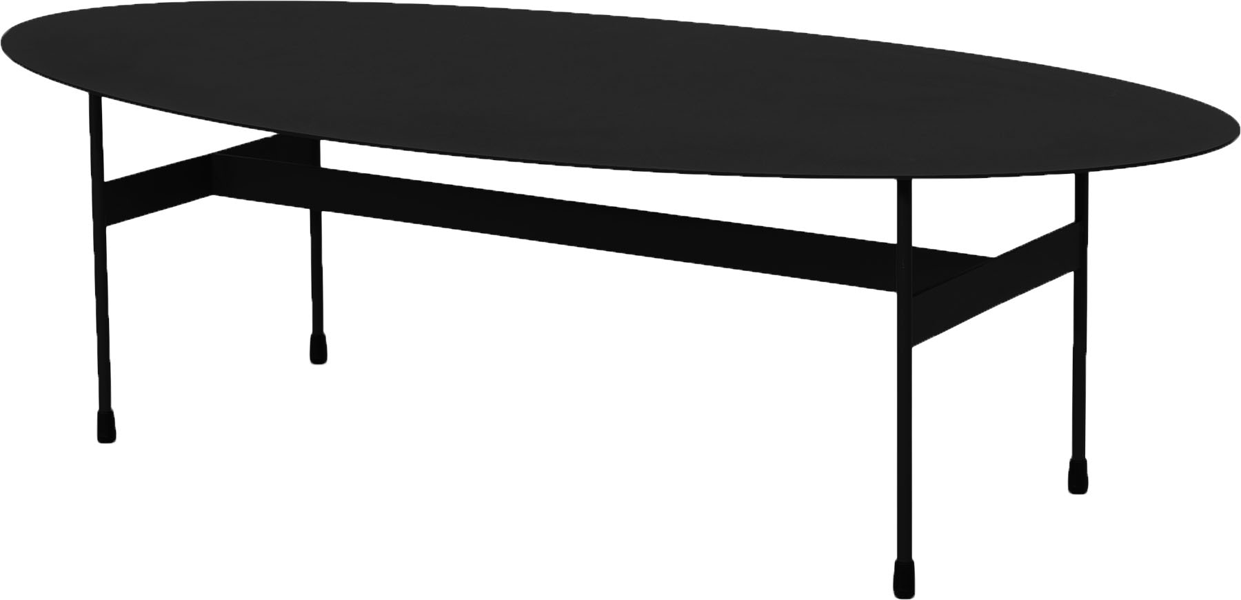 Spinder Design Couchtisch »MIRA OVAL« Couchtisch aus Stahl