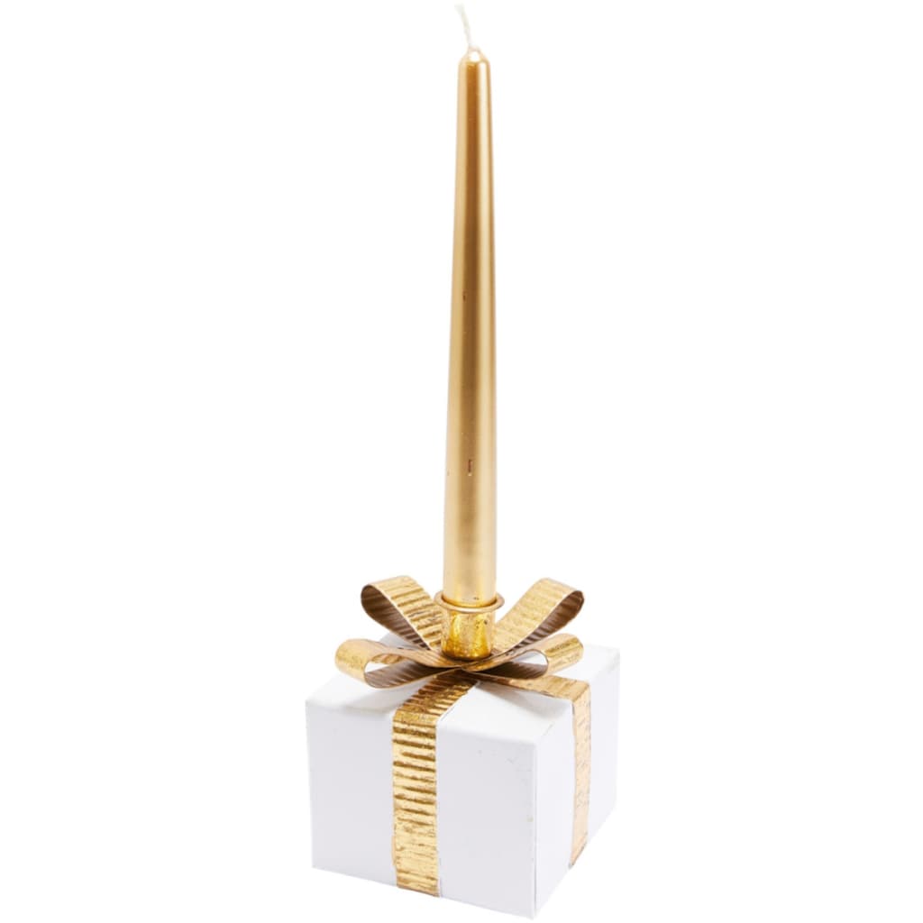 Kerzenhalter »Geschenkpäckchen«, (Set, 4 St.), 10x10 cm