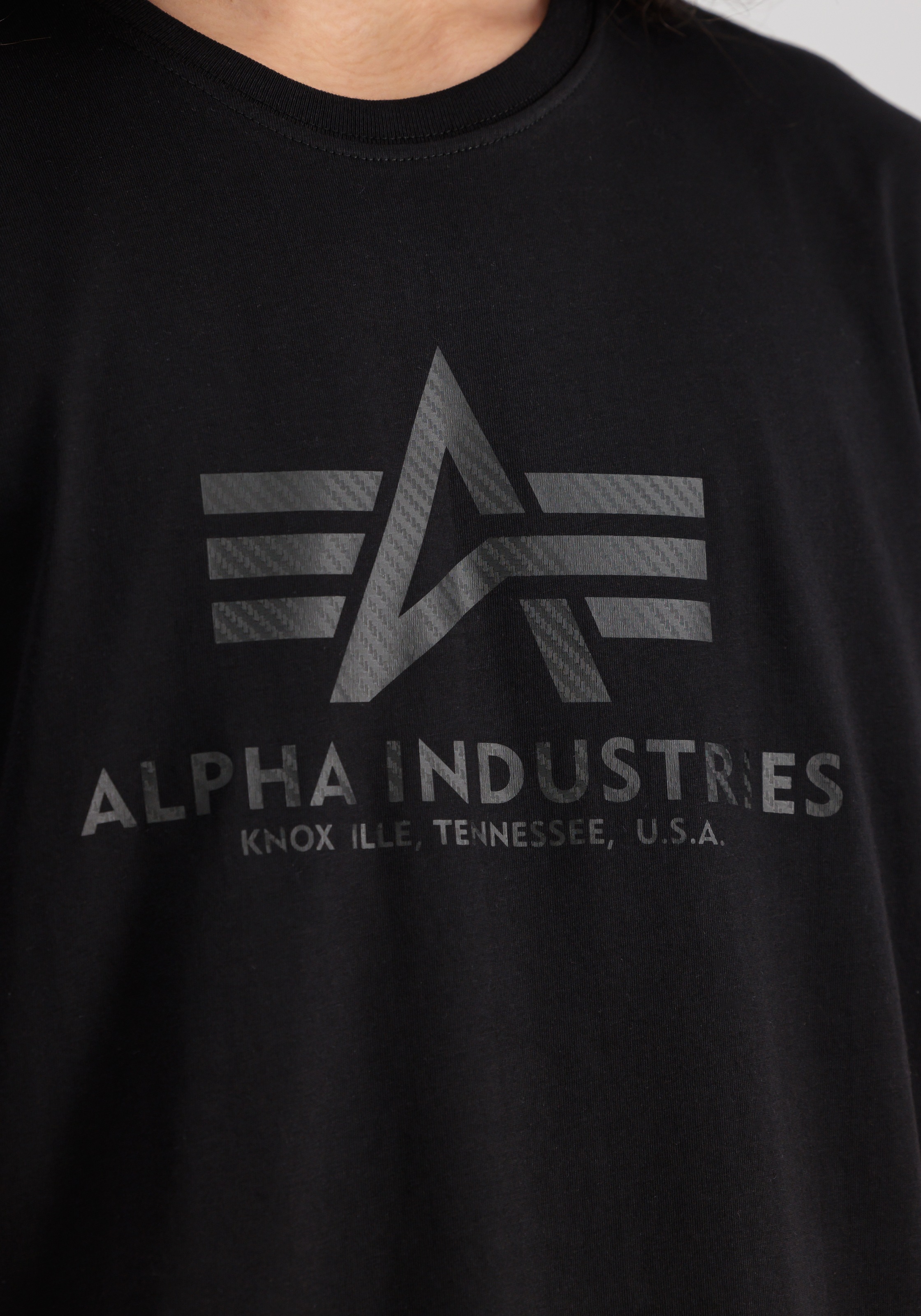 Alpha Industries Rundhalsshirt »Basic T Carbon«