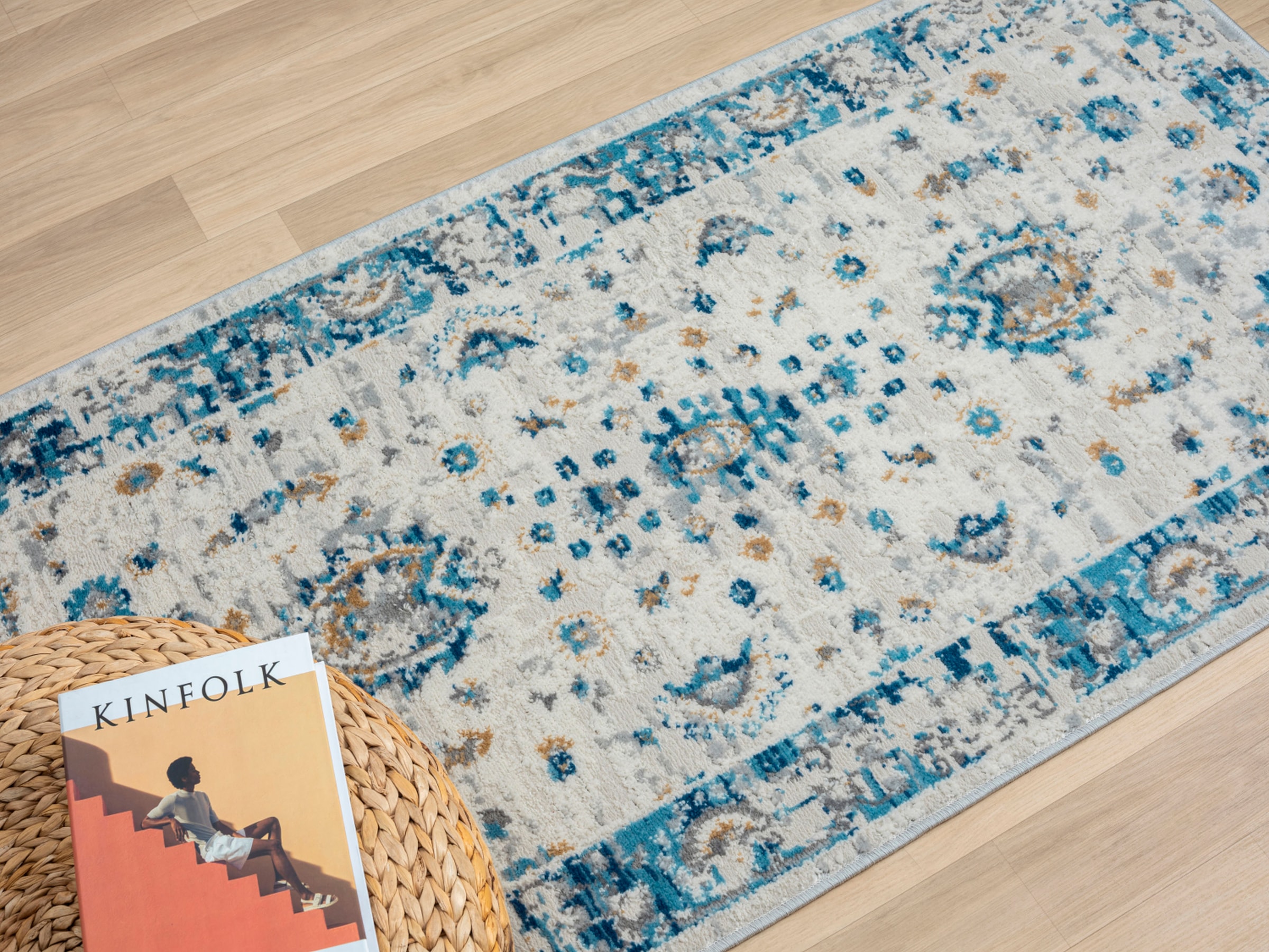 Myflair Möbel & Accessoires Teppich »My Heriz«, rechteckig, 8 mm Höhe, Kurzflor, klassisches Orient Design, besonders weich durch Microfaser