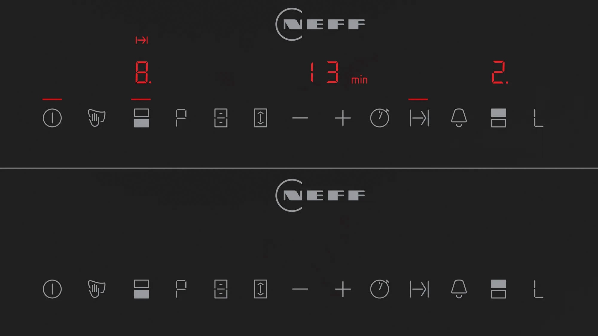 NEFF Flex-Induktions-Kochfeld von SCHOTT CERAN® »T63TDX1L0«, T63TDX1L0, mit einfacher Touch Control Bedienung