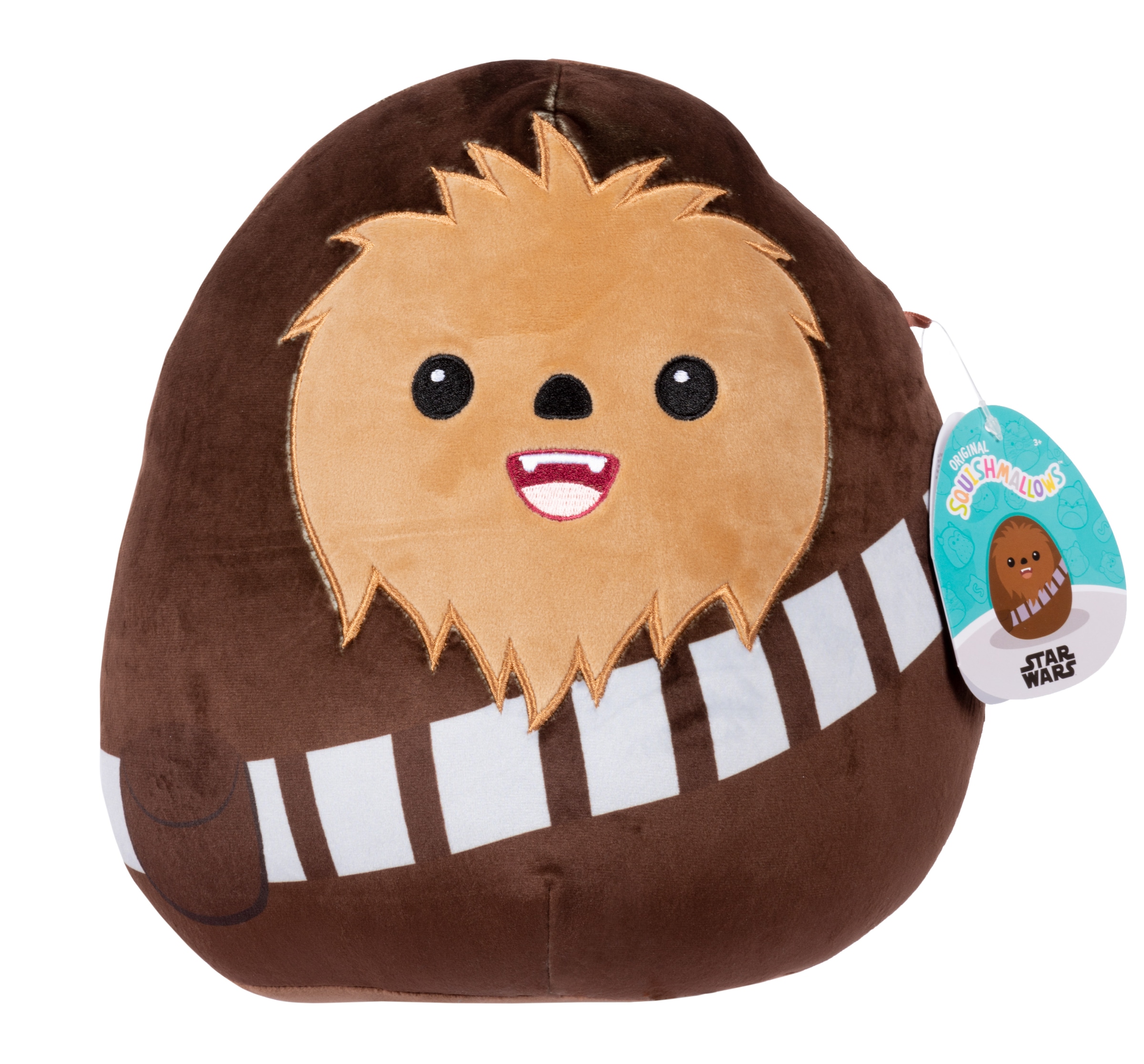 Jazwares Plüschfigur »Squishmallows Star Wars Chewbacca 25 cm«, (1 St.)