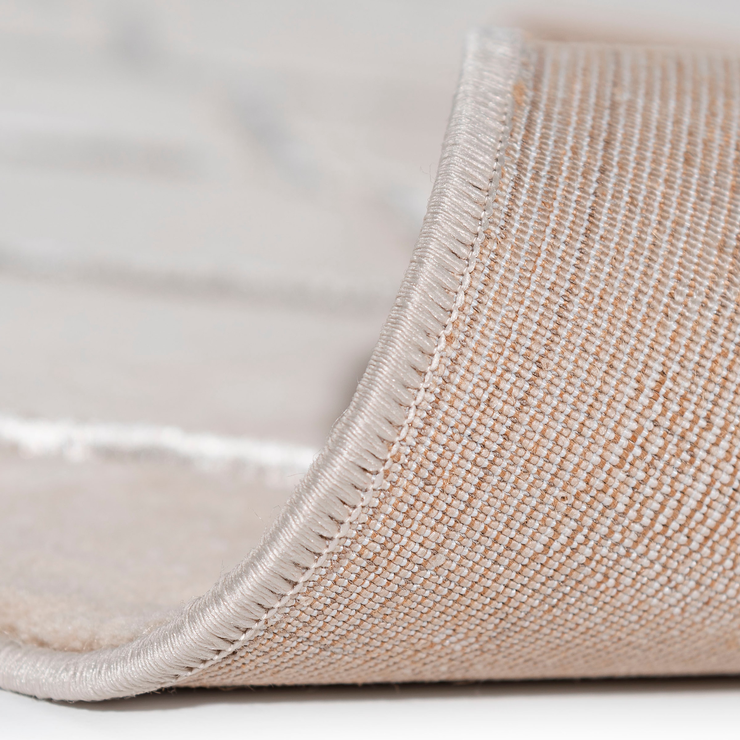 Sehrazat Teppich »Lara 700«, rechteckig, 10 mm Höhe, Hoch-Tief-Struktur, mit Glanz, Wohnzimmer