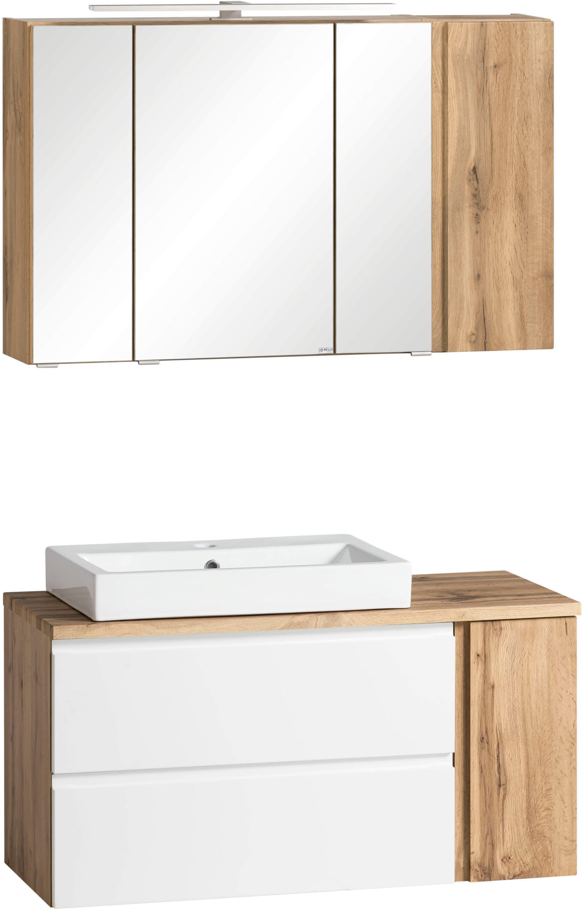 welltime Badmöbel-Set »Sölden« 2 Stk. tlg. günstig online kaufen