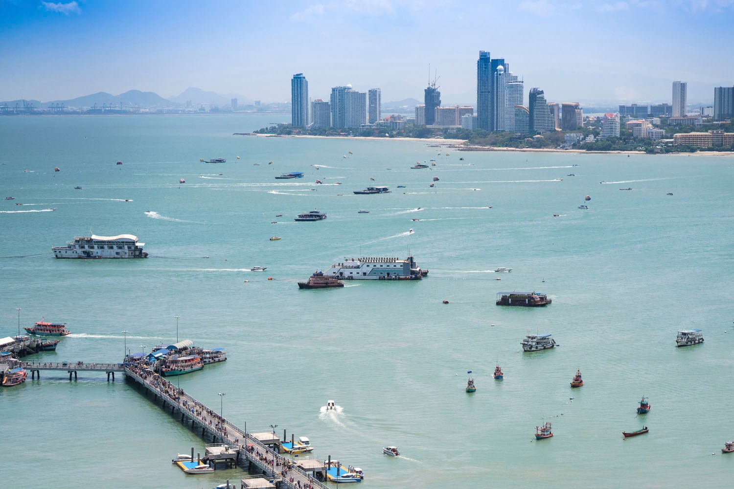 queence Acrylglasbild »Hafen« Elemente der Architektur   Gebäude   Skyline günstig online kaufen