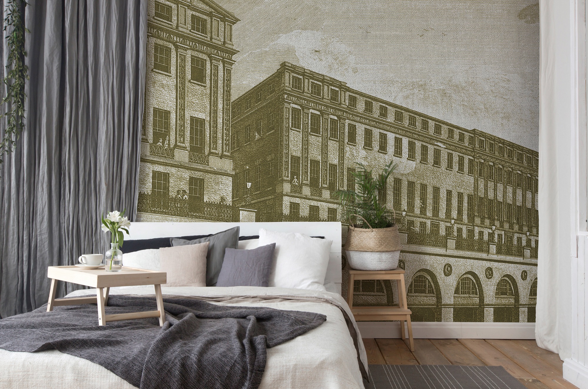 Architects Paper Fototapete »Atelier 47 Ancient Building 3« Stadt glatt Vli günstig online kaufen