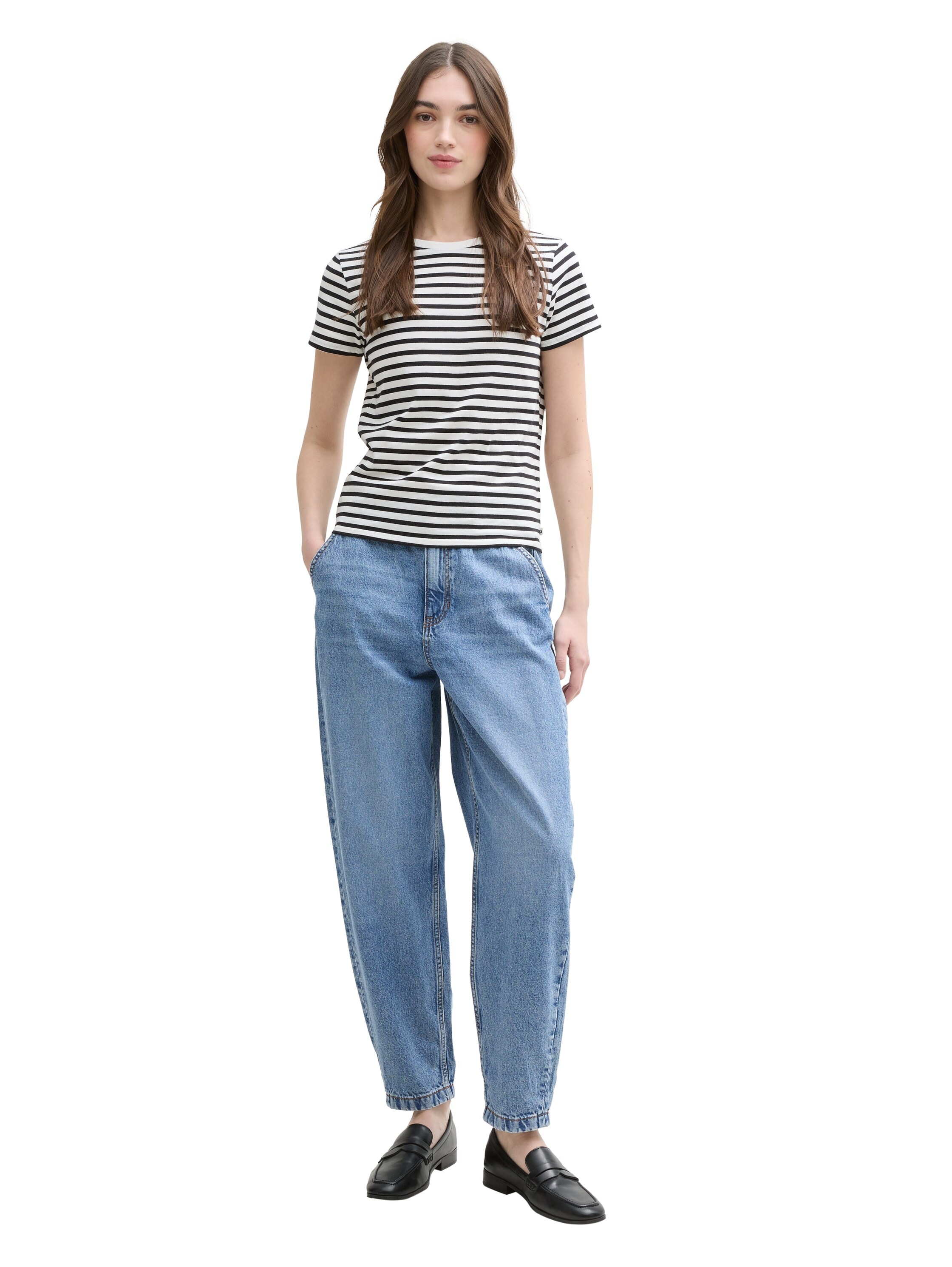TOM TAILOR Denim 7/8-Jeans, mit elastischem Bund