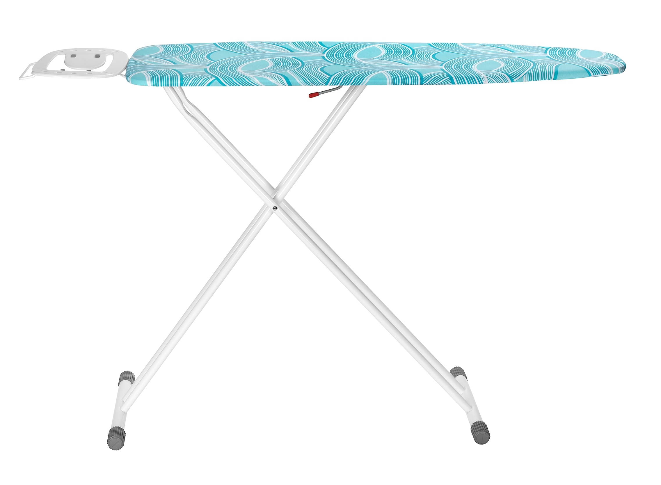 WENKO Bügelbrett »Modell Advance«, Bügelfläche 120 cmx42 cm, höhenverstellbarer Bügeltisch, platzsparend klappbar