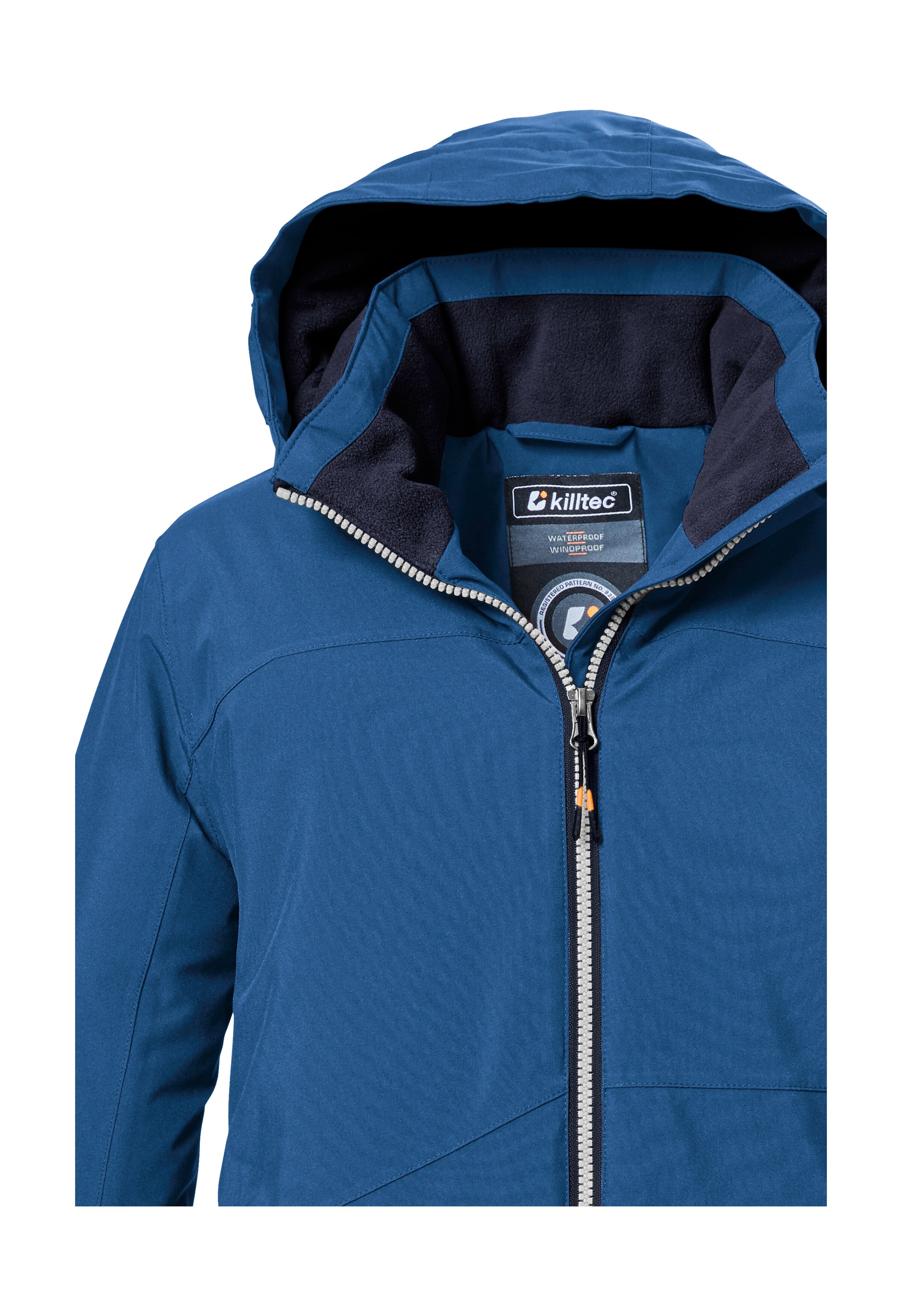 Killtec Funktionsjacke »KOW 369 BYS JCKT«, Wasserdichte Jungen Funktionsjacke mit Kapuze, PFAS-frei imprägniert
