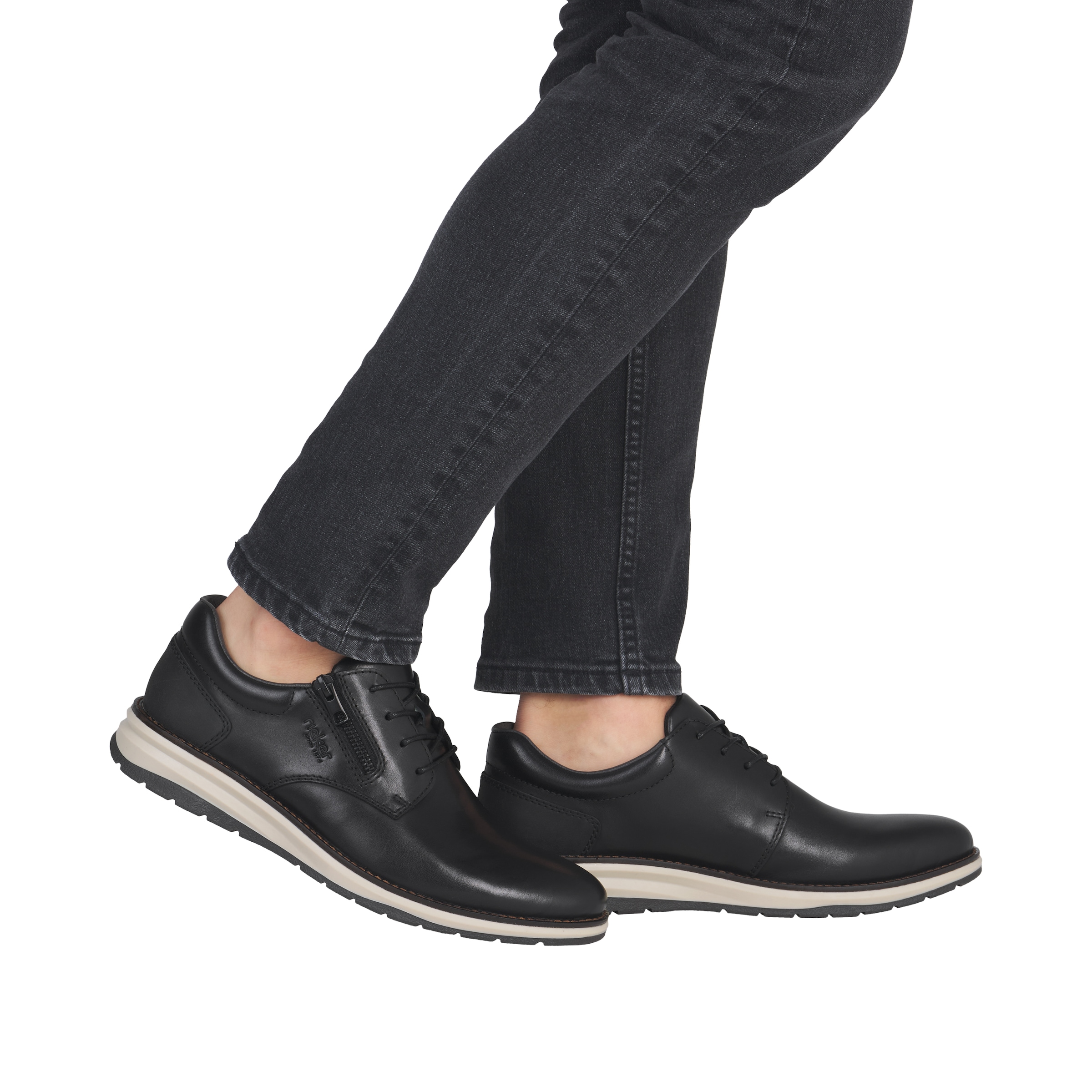 Rieker Schnürschuh  Festtagsschuh, Halbschuh, Business-Schnürer mit weicher Innensohle