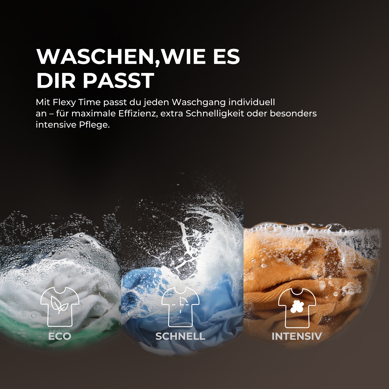 Haier Waschmaschine G5 Serie »HW80-BP14657TU1« 8 kg 1400 U/min Smart AI Automatikprogramm & Wi-Fi