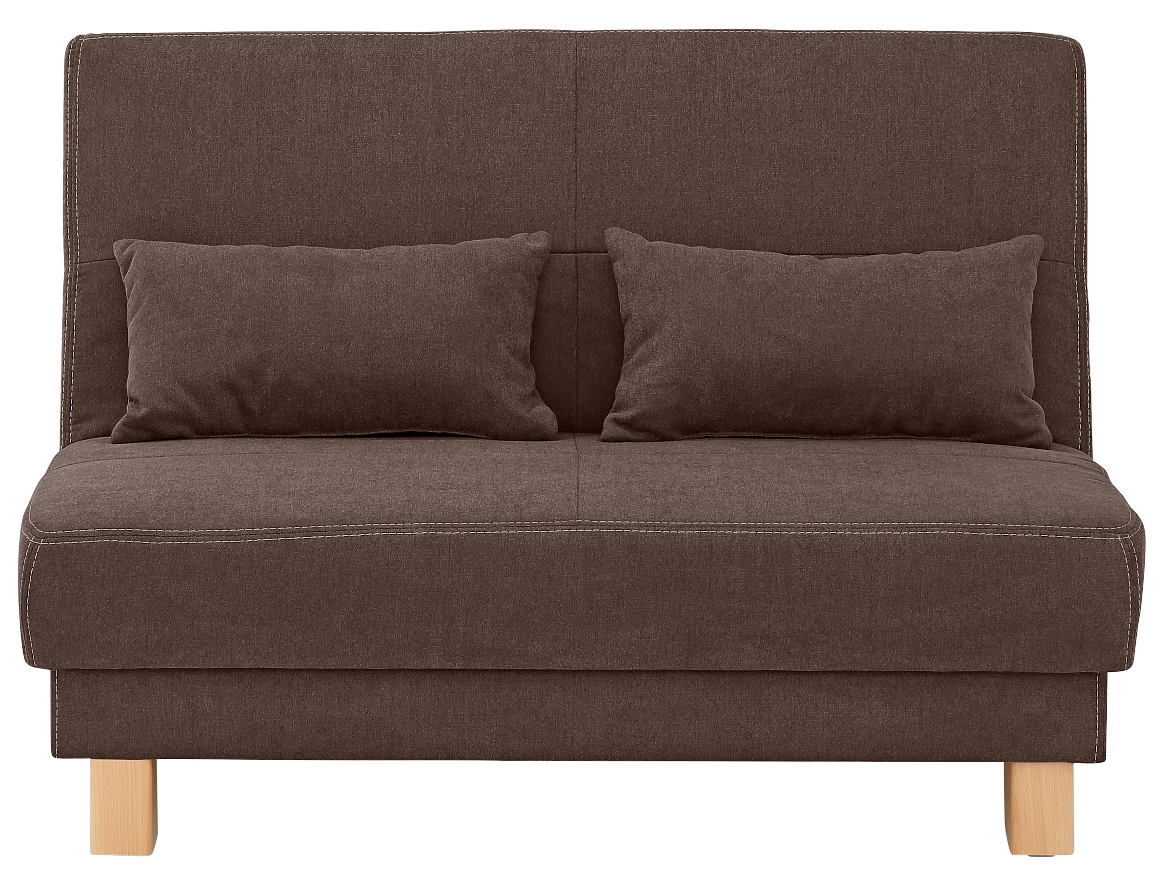 Home affaire Schlafsofa »Gina«, vom Sofa zum Bett mit einem Handgriff, in 4 Breiten, Nierenkissen