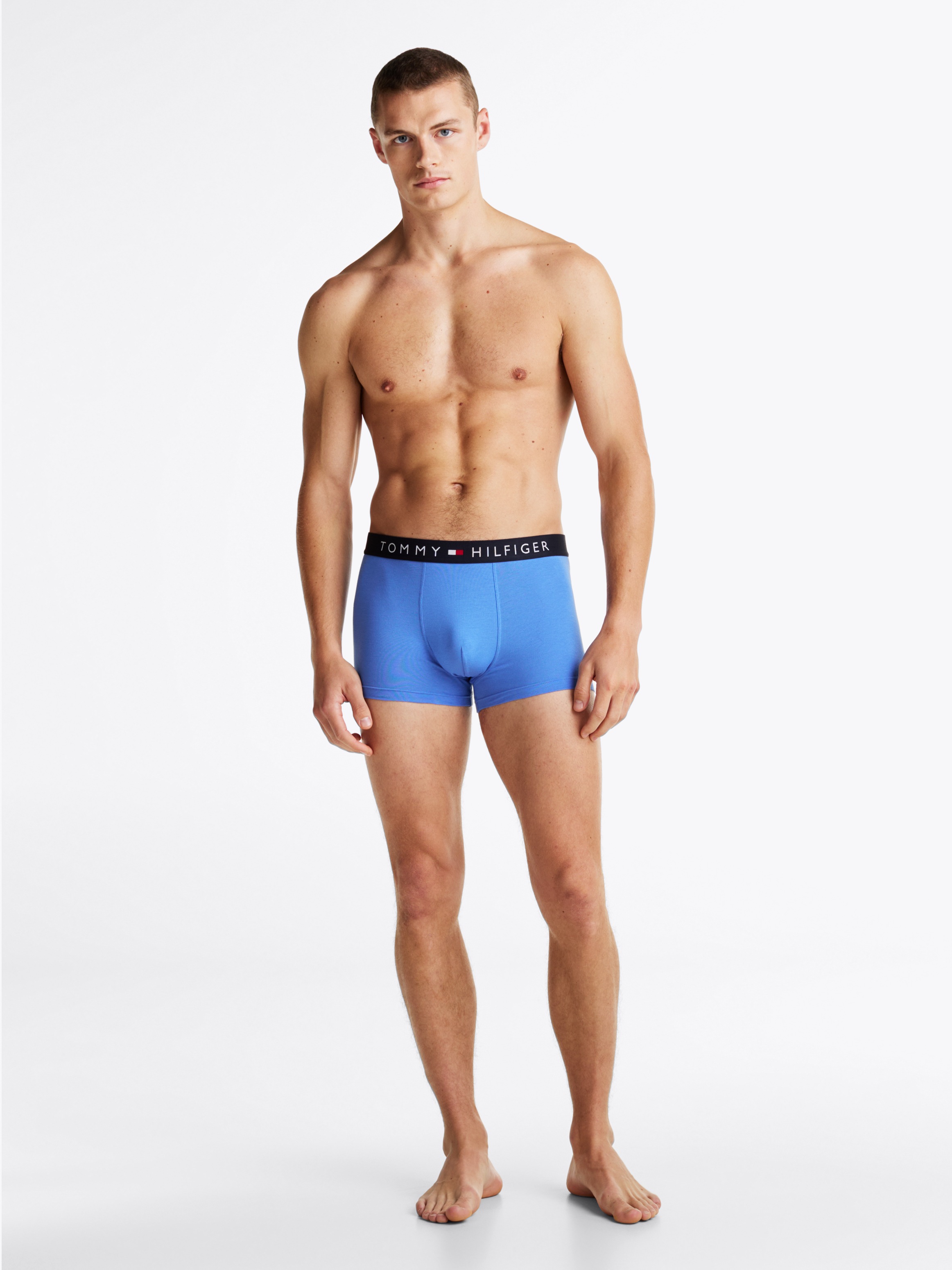 Tommy Hilfiger Underwear Trunk »3P TRUNK«, (Packung, 3 St., 3er), mit Logobund