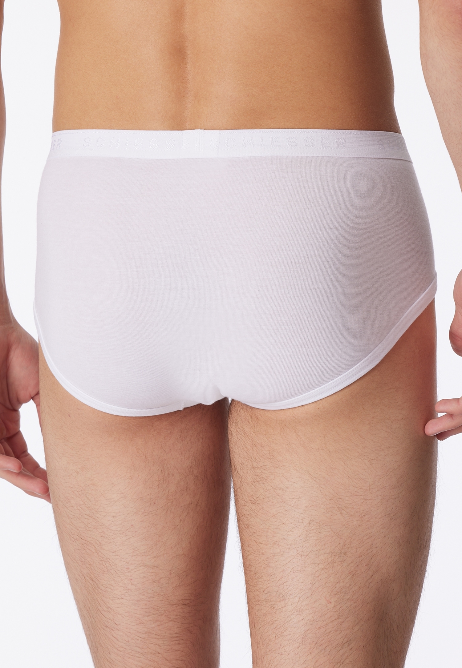 Schiesser Slip »"Original Classics"«, (2er Pack), mit Eingriff